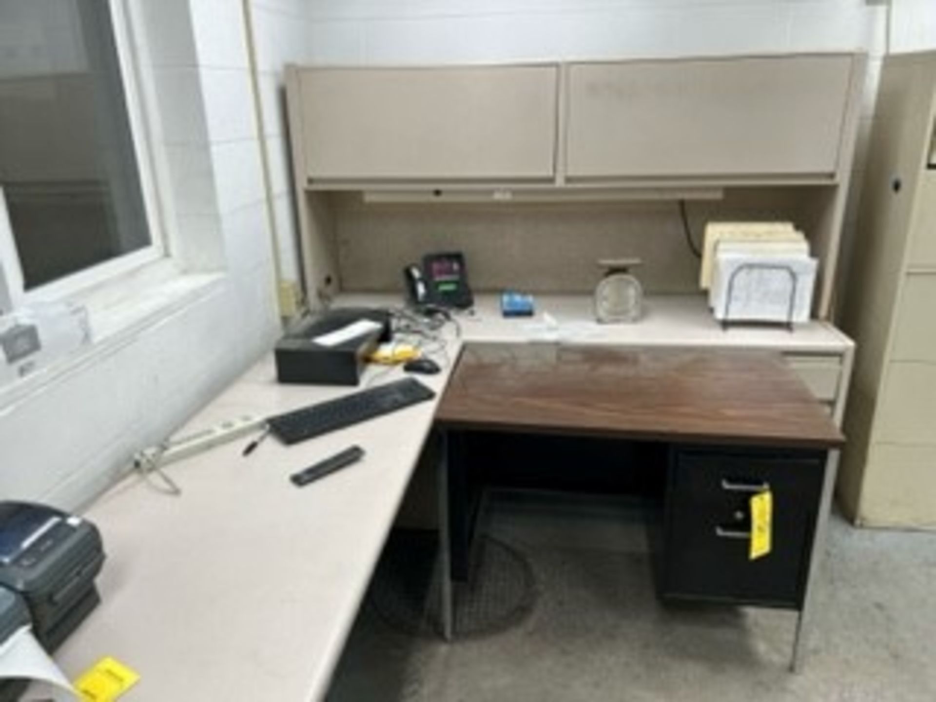 (2) OFFICE DESKS