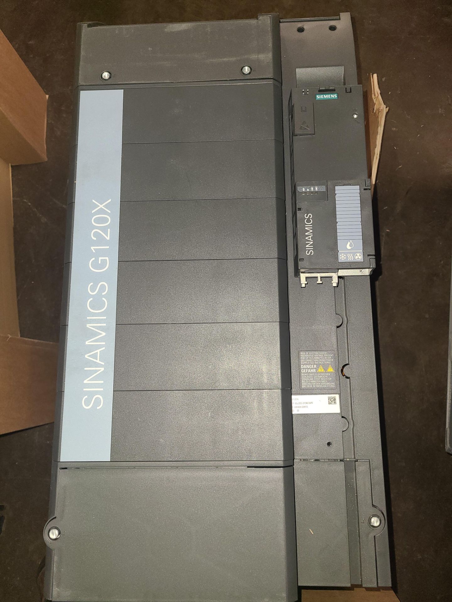 SIEMENS SINAMICS G120X FREQUENCY CONVERTER - IP65L3220-2YE46-0AF0 WITH SIEMENS POWER MODULE PM240- - Image 6 of 8