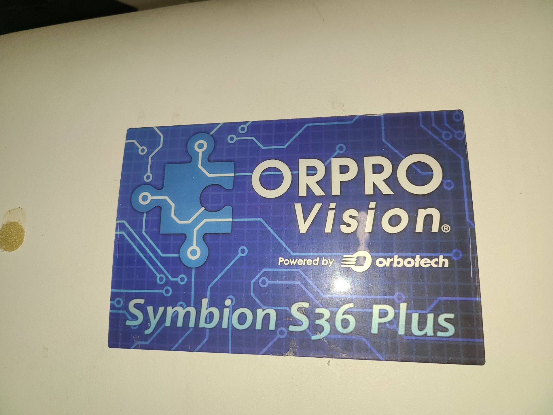 ORBOTECH ORPRO VISION SYMBRION S36 PLUS POST REFLOW 3D AOI SYSTEM - Image 2 of 4