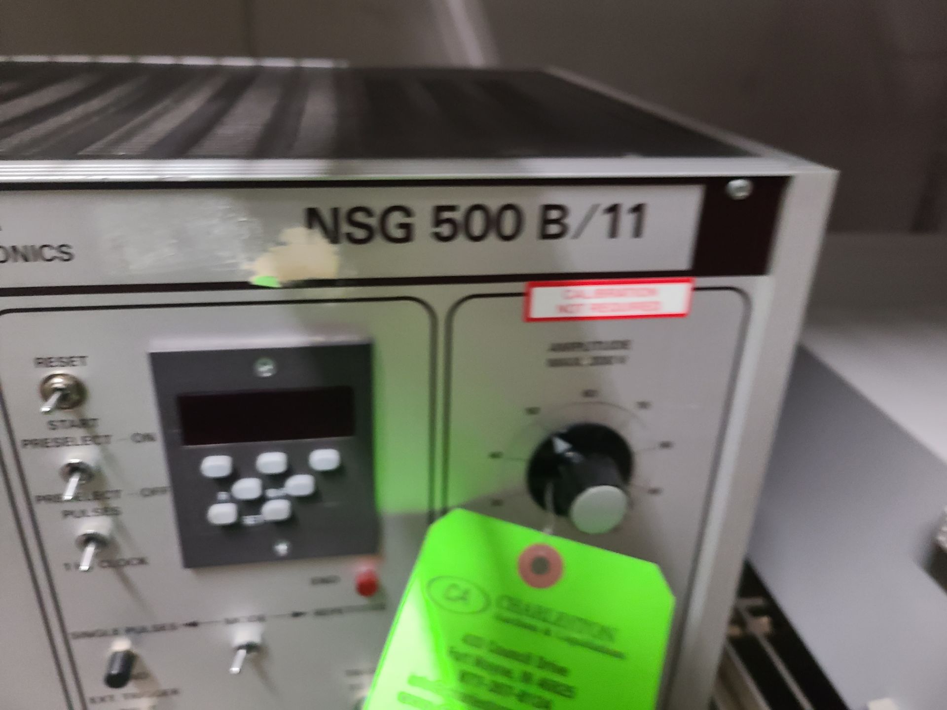 SCHAFFNER INTERFERENCE GENERATOR FOR AUTOMOTIVE ELECTRONICS MODEL # NSG500 B/12 - Image 2 of 2