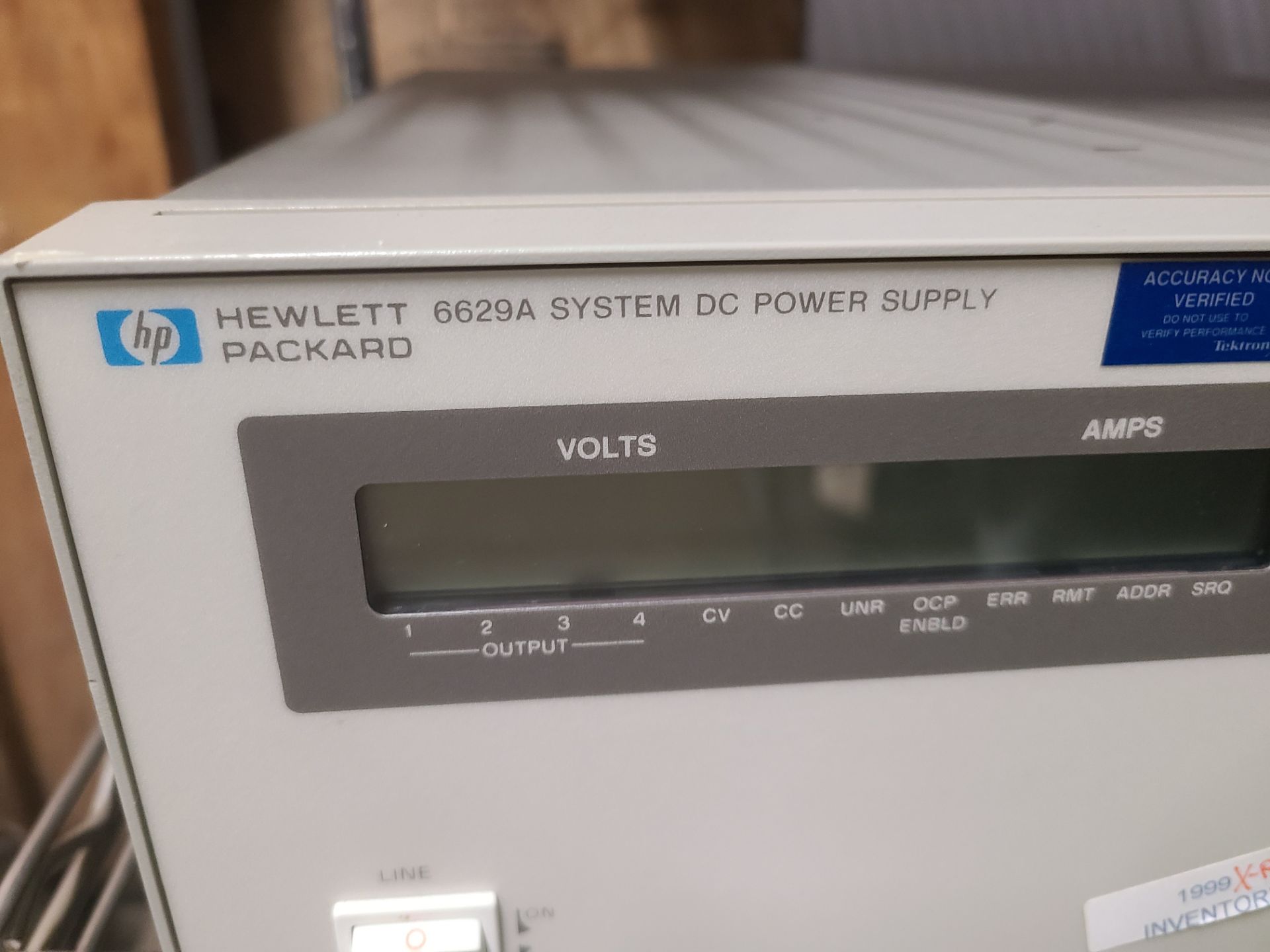 HP 6629A SYSTEM DC POWER SUPPLY - Image 2 of 2