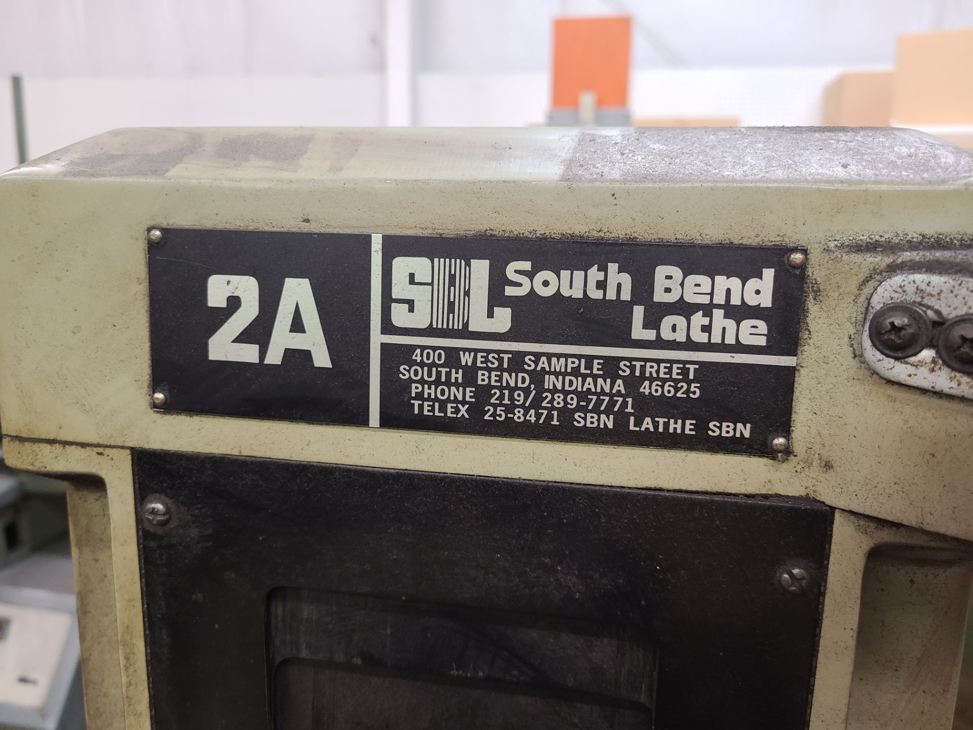 SOUTH BEND SURFACE GRINDER MODEL # 2A SERIAL # 2A0445 - Image 3 of 6