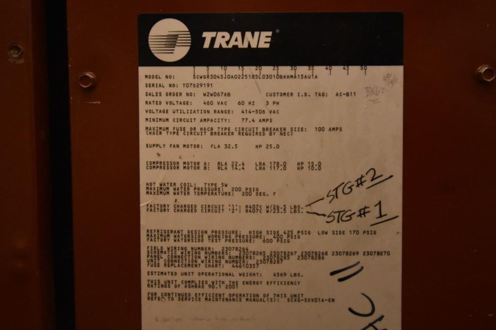 Trane Air Conditioner - Image 4 of 6