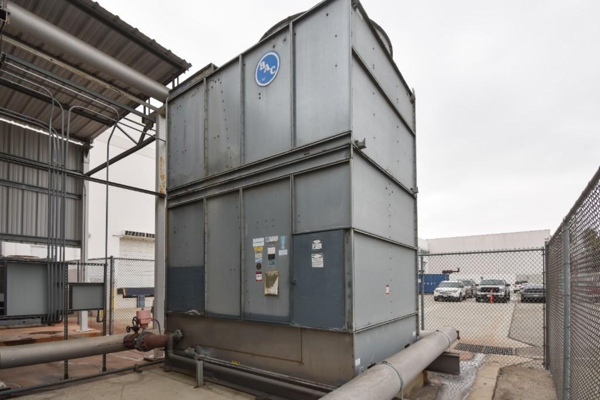 Baltimore Cooling Tower with Pump and Control Panel