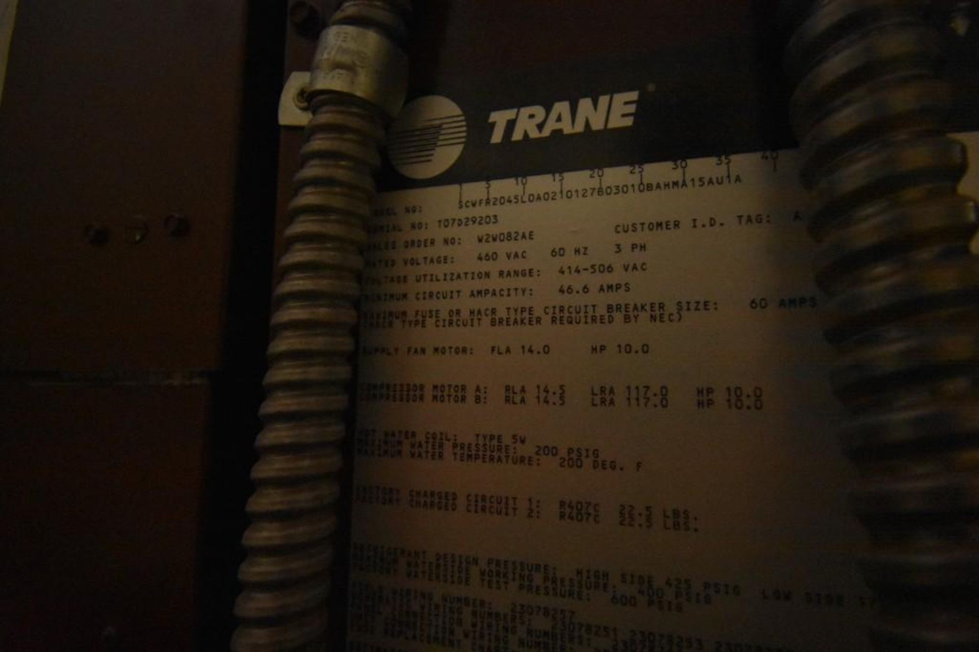 Trane Air Conditioner - Image 5 of 6