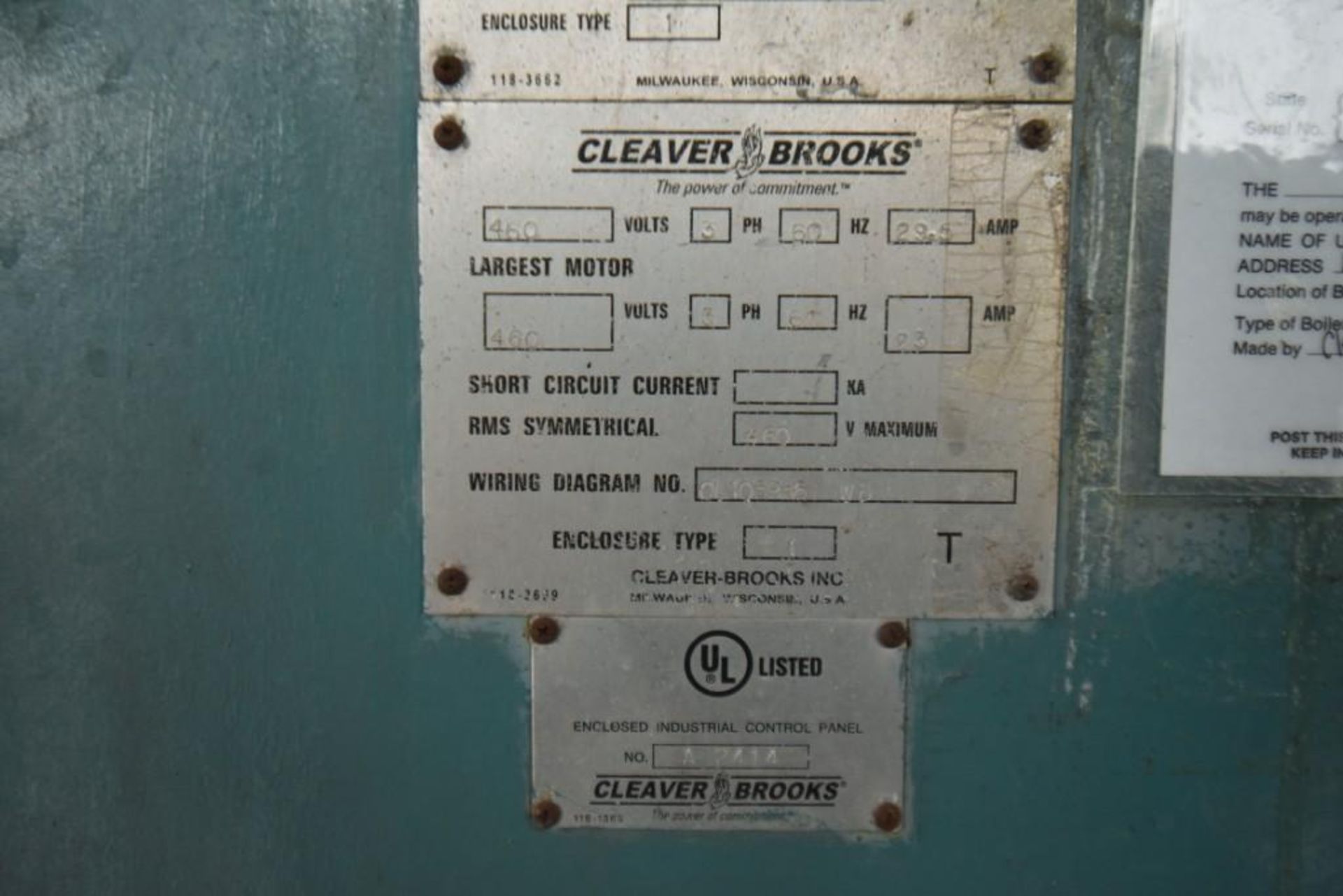 Cleaver Brooks Boiler CBI- 700- 300- 150 - Image 10 of 11