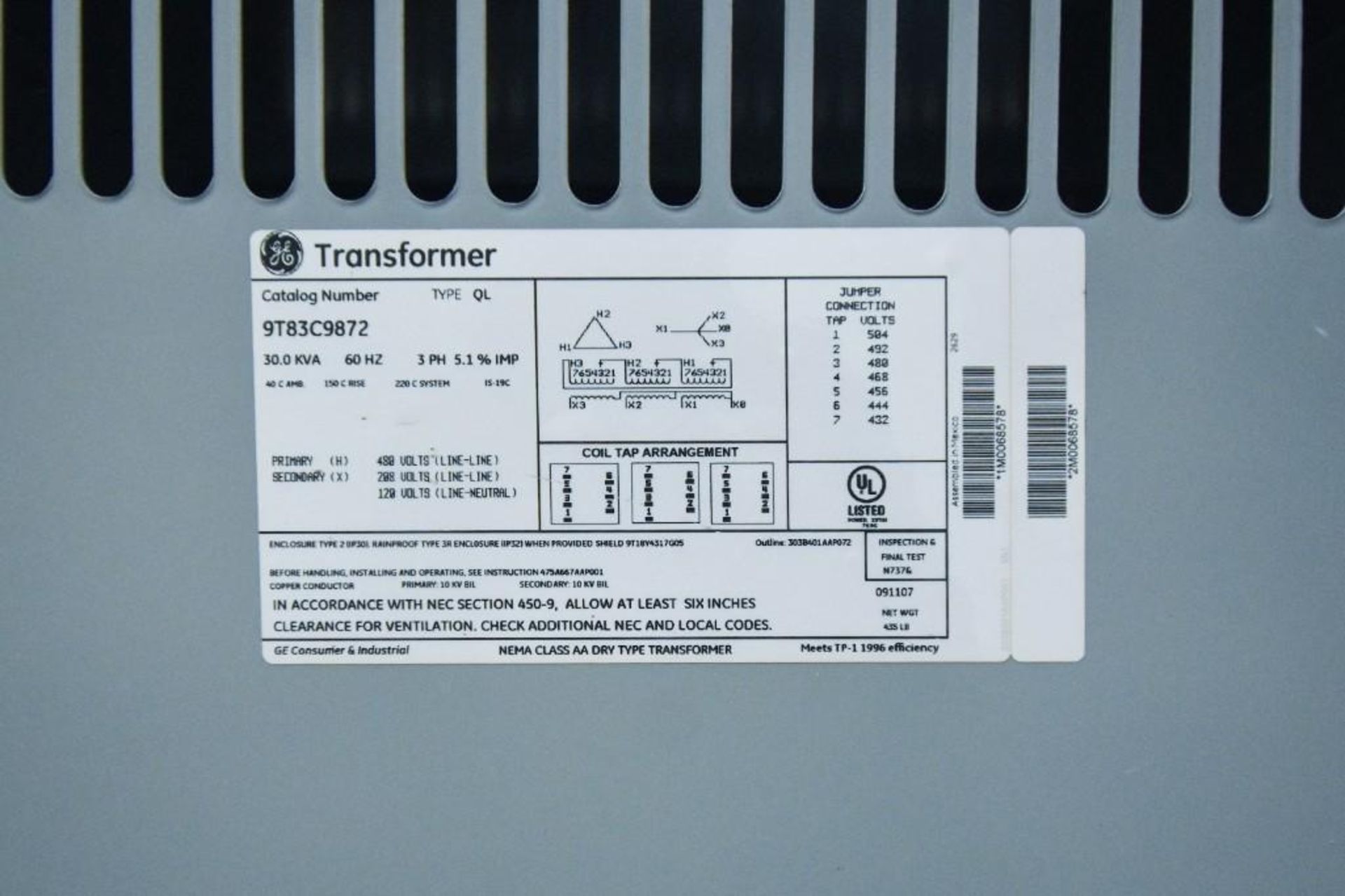 Trane Air Conditioner - Image 4 of 11