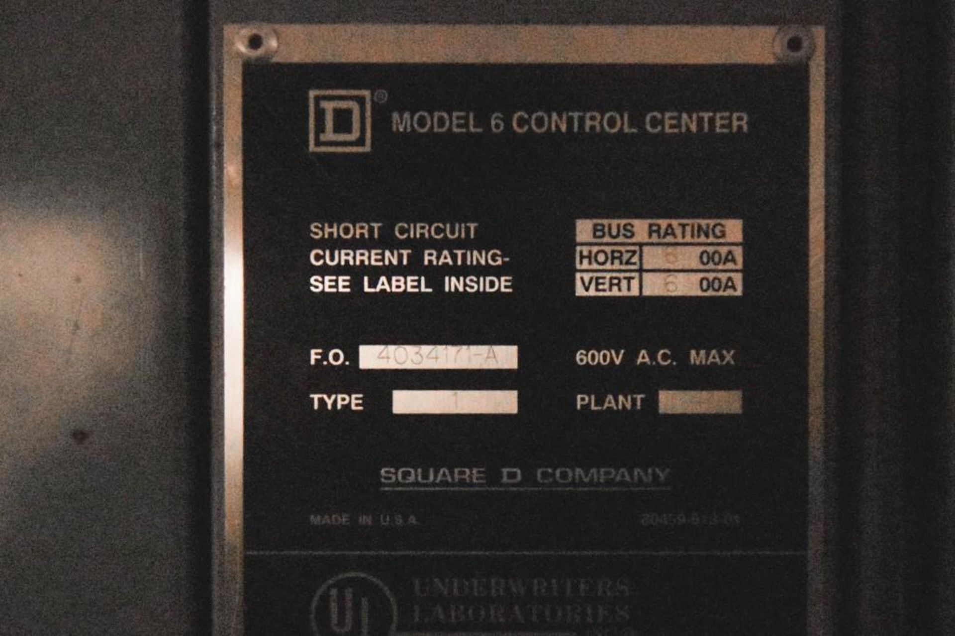 Electrical Control Panel - Image 5 of 7