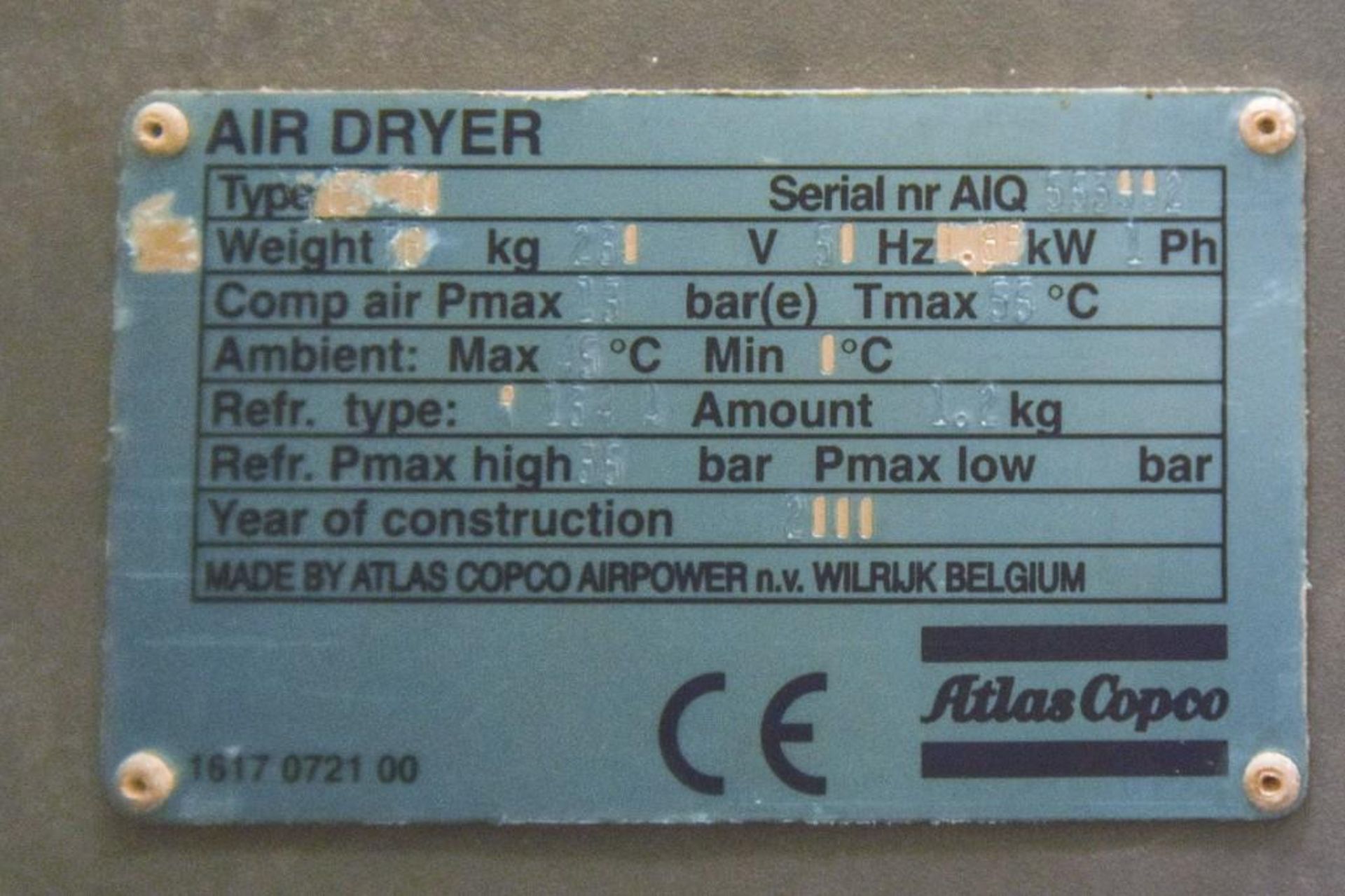 Atlas Air Dryer - Image 3 of 3