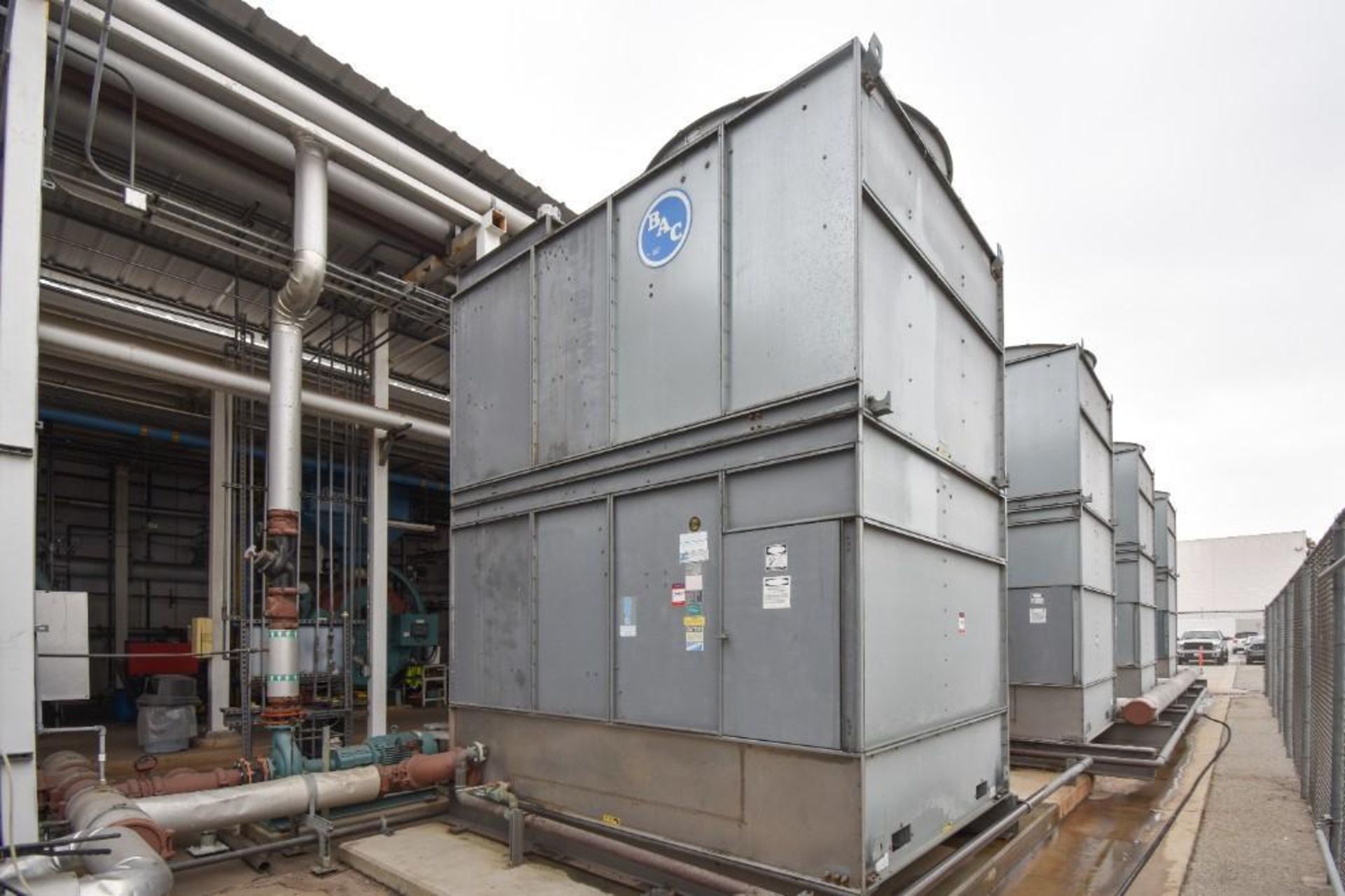 Baltimore Cooling Tower with Pump and Control Panel