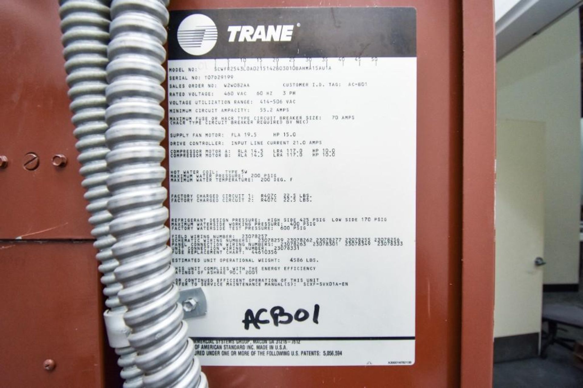 Trane Air Conditioner - Image 12 of 17