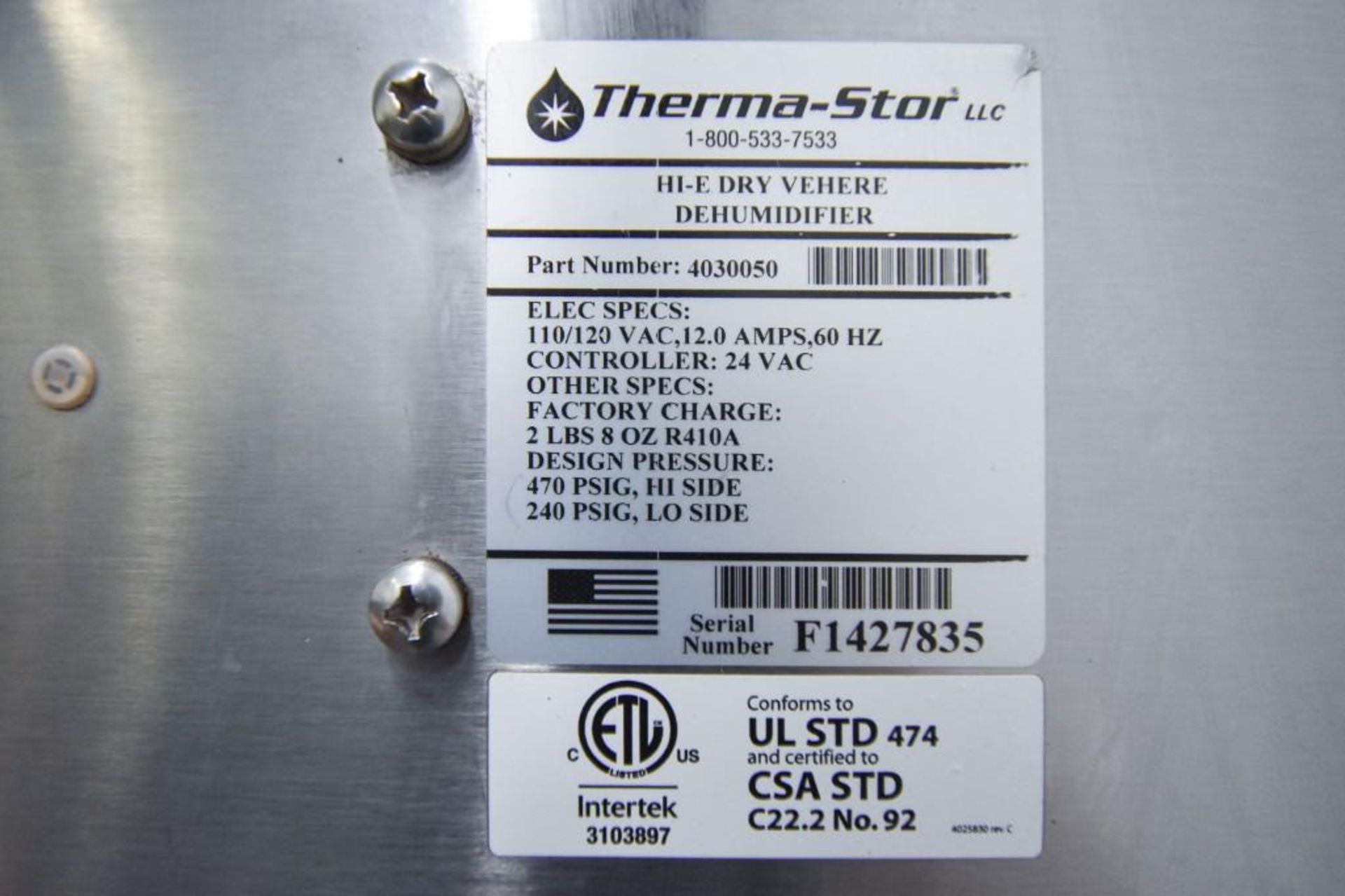 Hi-E Dry Vehere Thermastor - Image 3 of 3