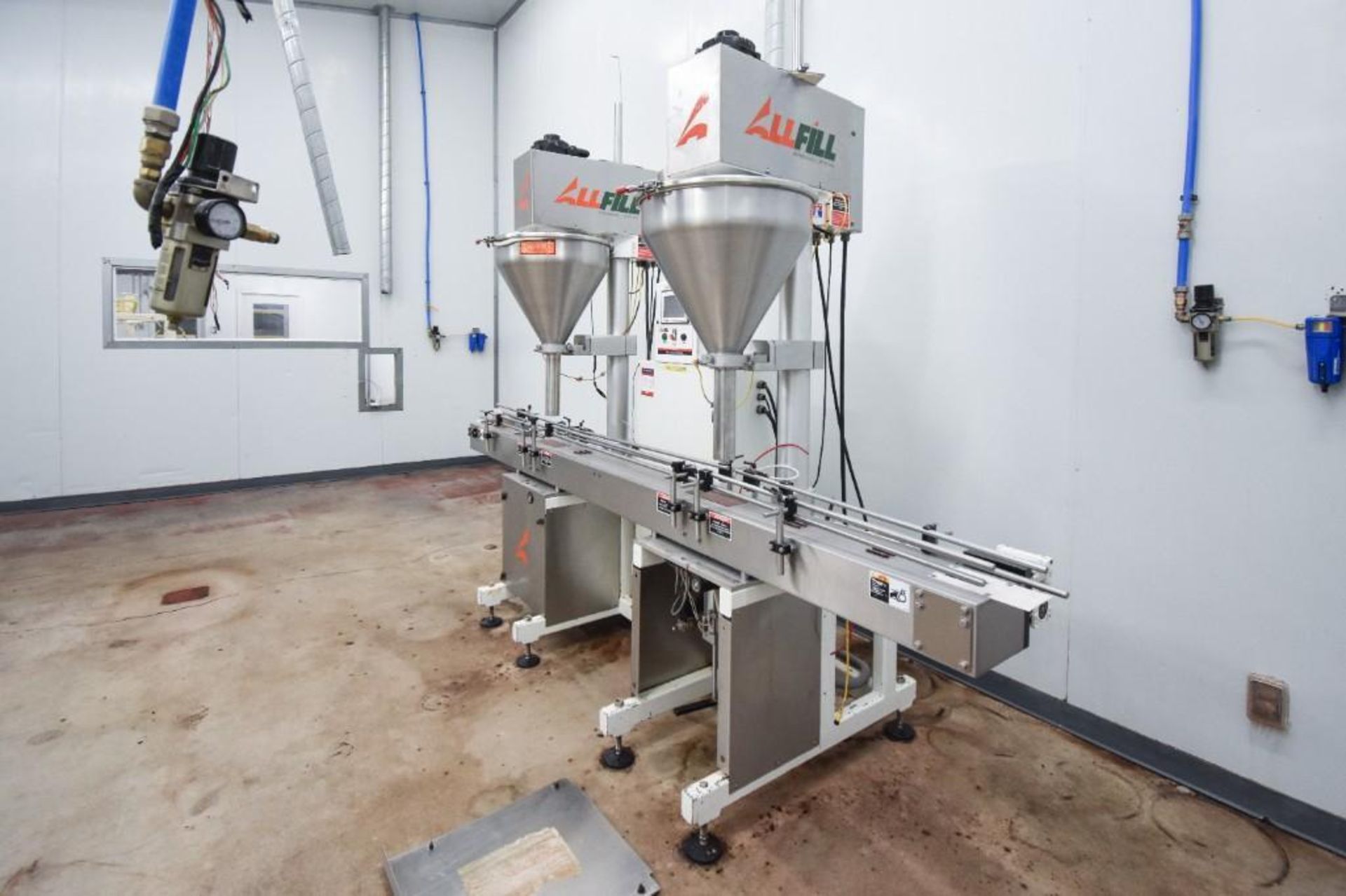 All-Fill Dual Head Powder Filler Model DHA 600 - Image 3 of 9