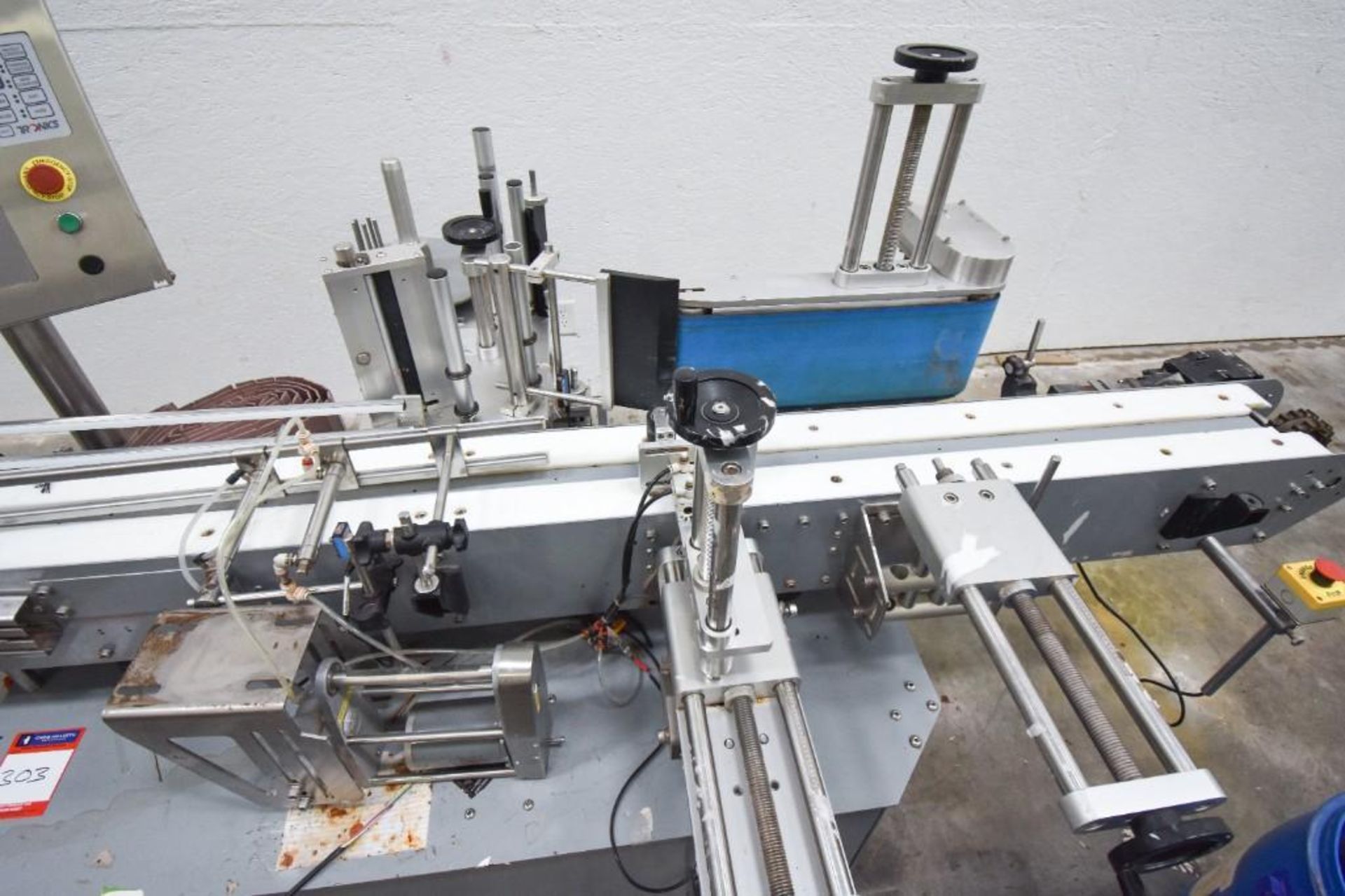 Tronics S3S Front and Back Premier Labeler with spare parts - Image 9 of 11