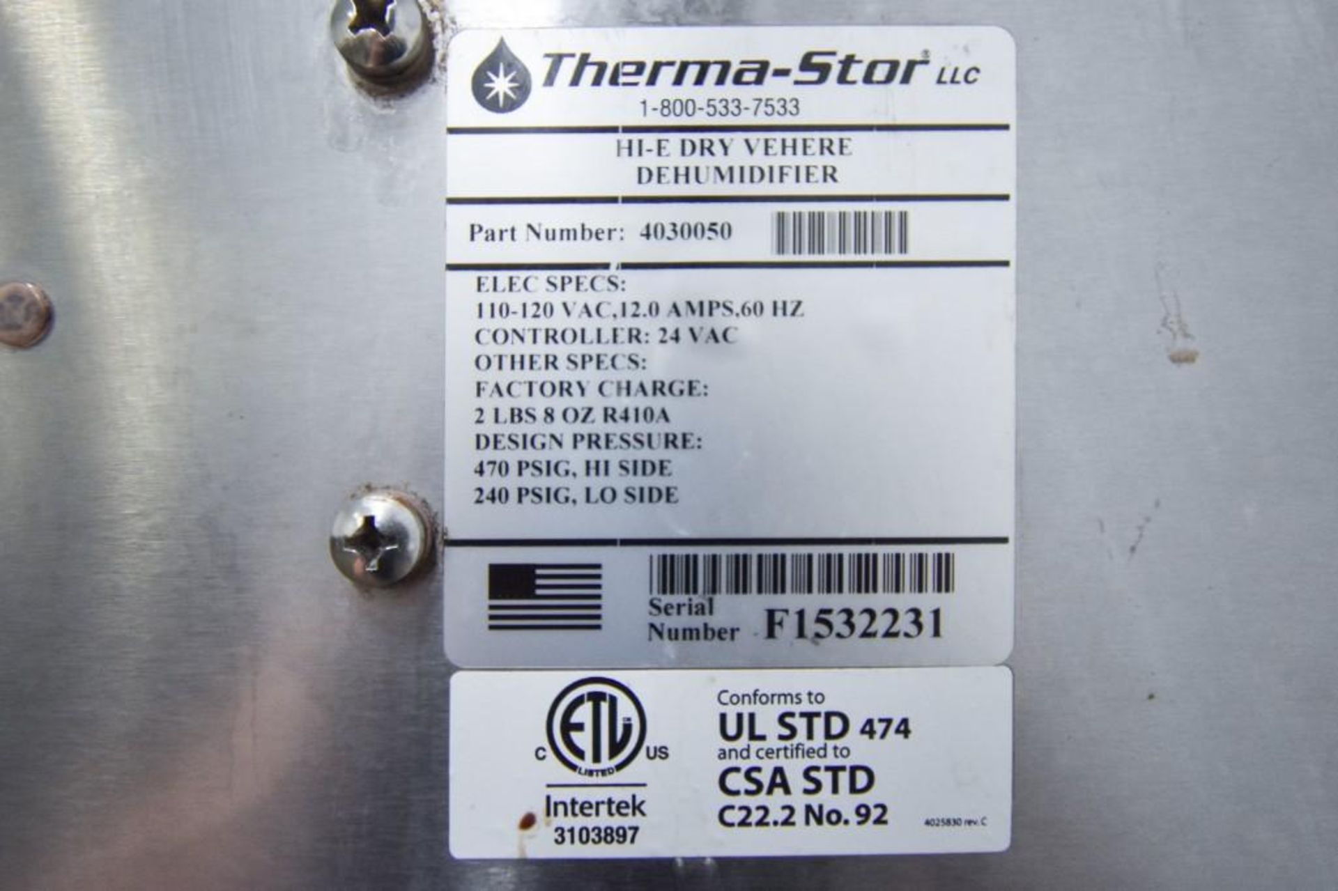 Hi-E Dry Vehere Thermastor - Image 3 of 3
