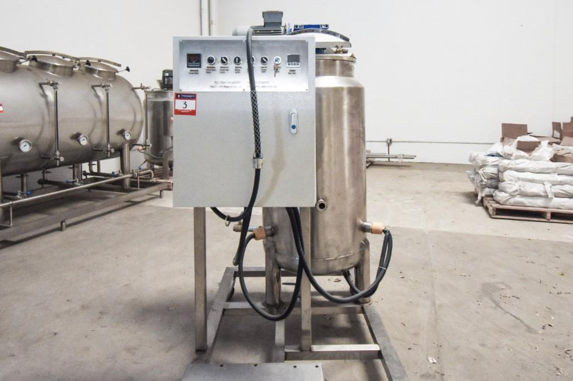 Jacketed Gelatin Mixing Tank - Image 2 of 13