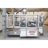 R. A. Jones PK-4000 Pouch / Sachet Filling Machine with CTC Splicer and Knife Cutoff Station
