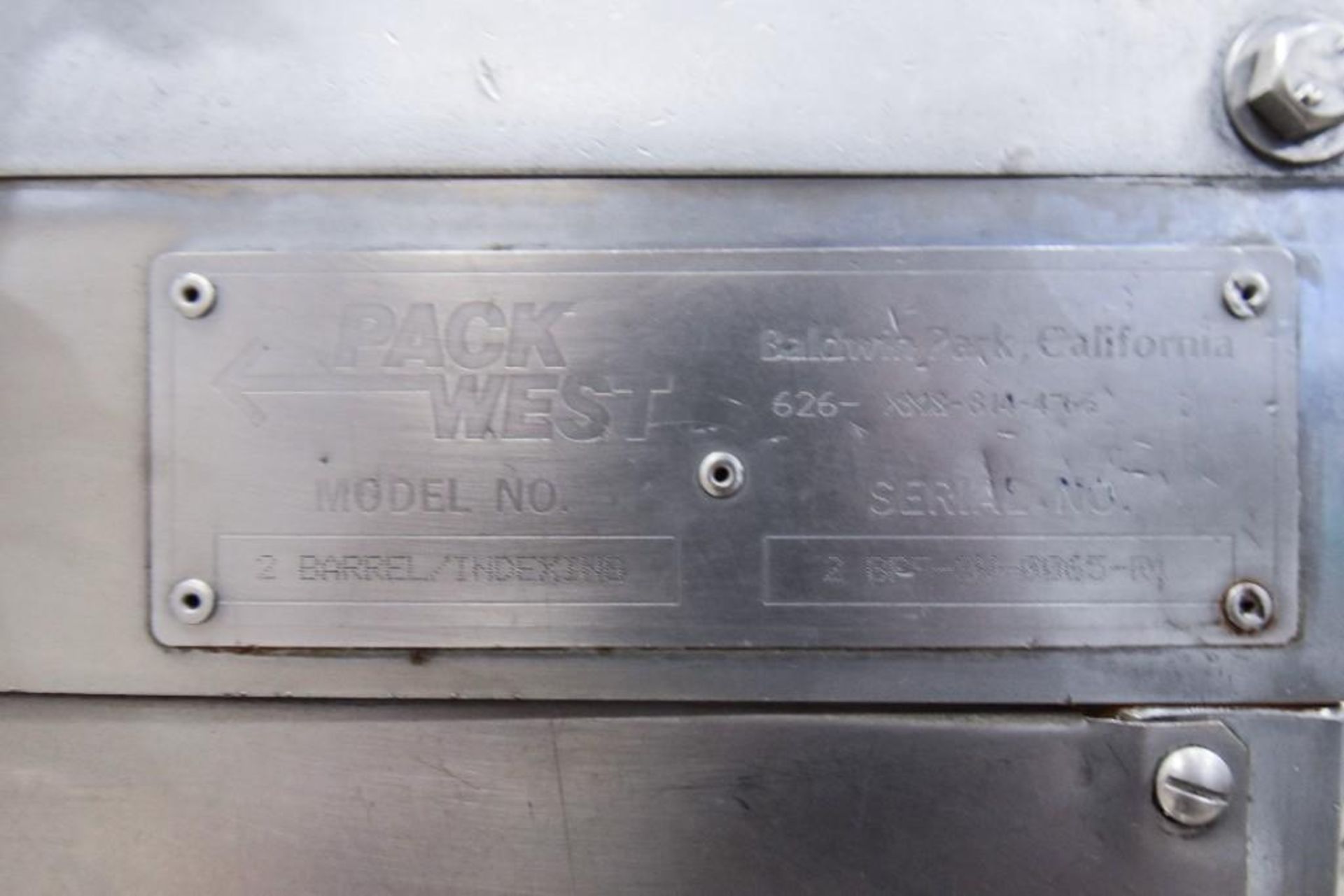 Pack West Dual Pneumatic Piston Filler - Image 9 of 10