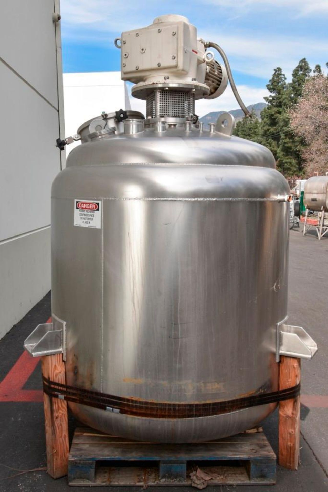 Bowa Jacketed Mixing Tank 1600L Cap