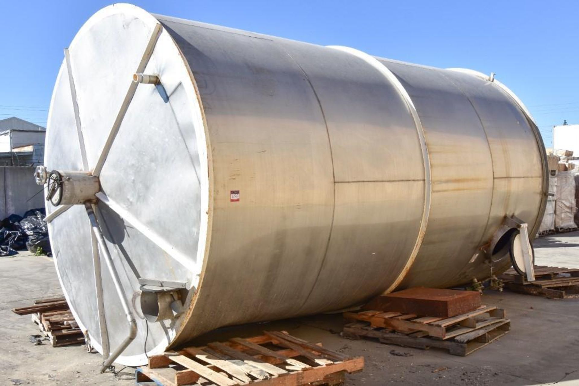 Stainless Steel Storage Tank 8250 Gallons 316 Stainless Steel