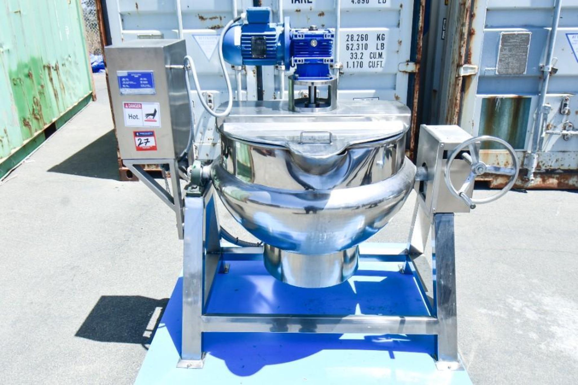 Jacketed Mixing Kettle 100L