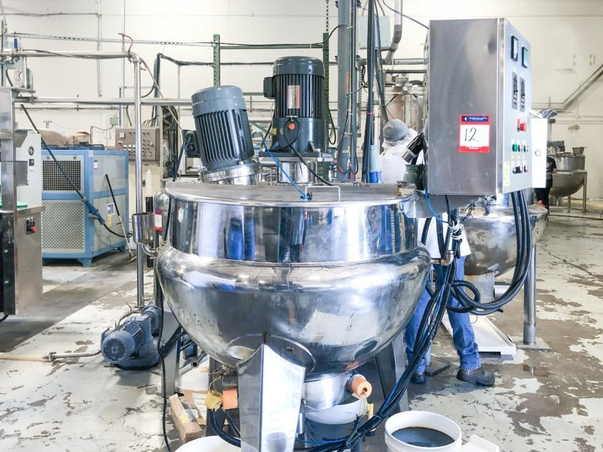 Full Sweep Mixing Kettle 400L - Image 2 of 5