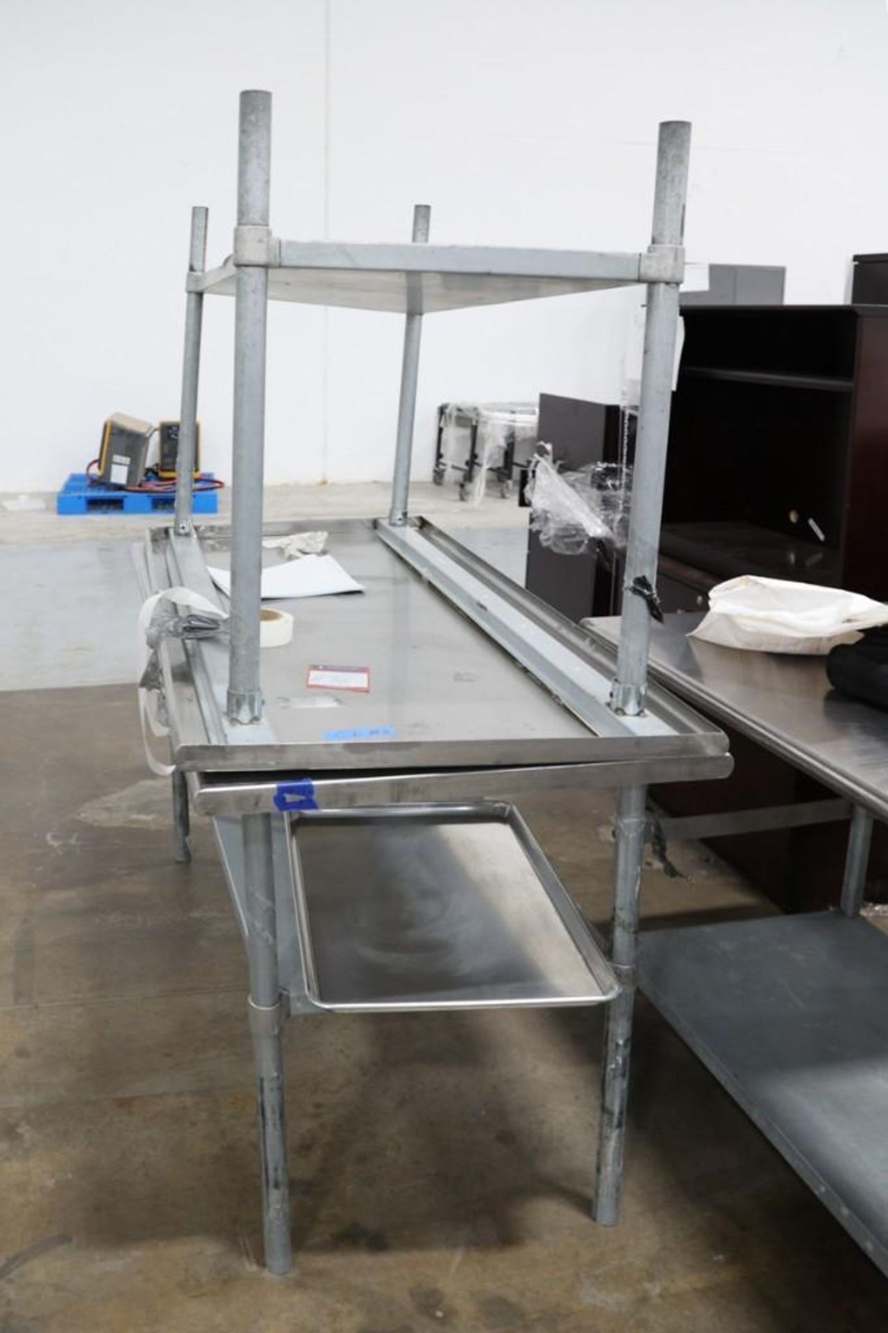 2 -Stainless Steel Tables - Image 2 of 2