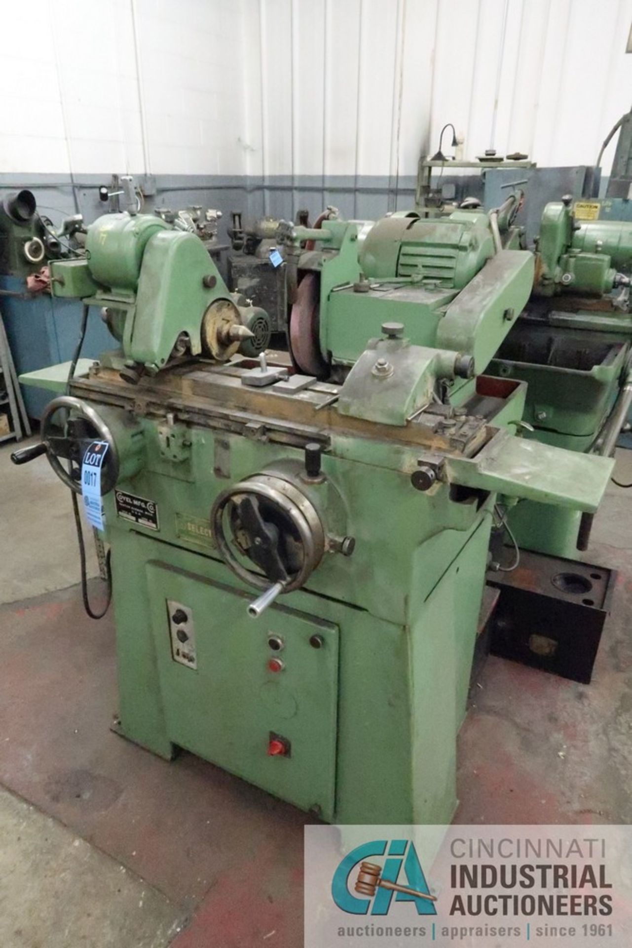 5" X 12' COVEL MODEL 512 CYLINDRICAL GRINDER; S/N 1232