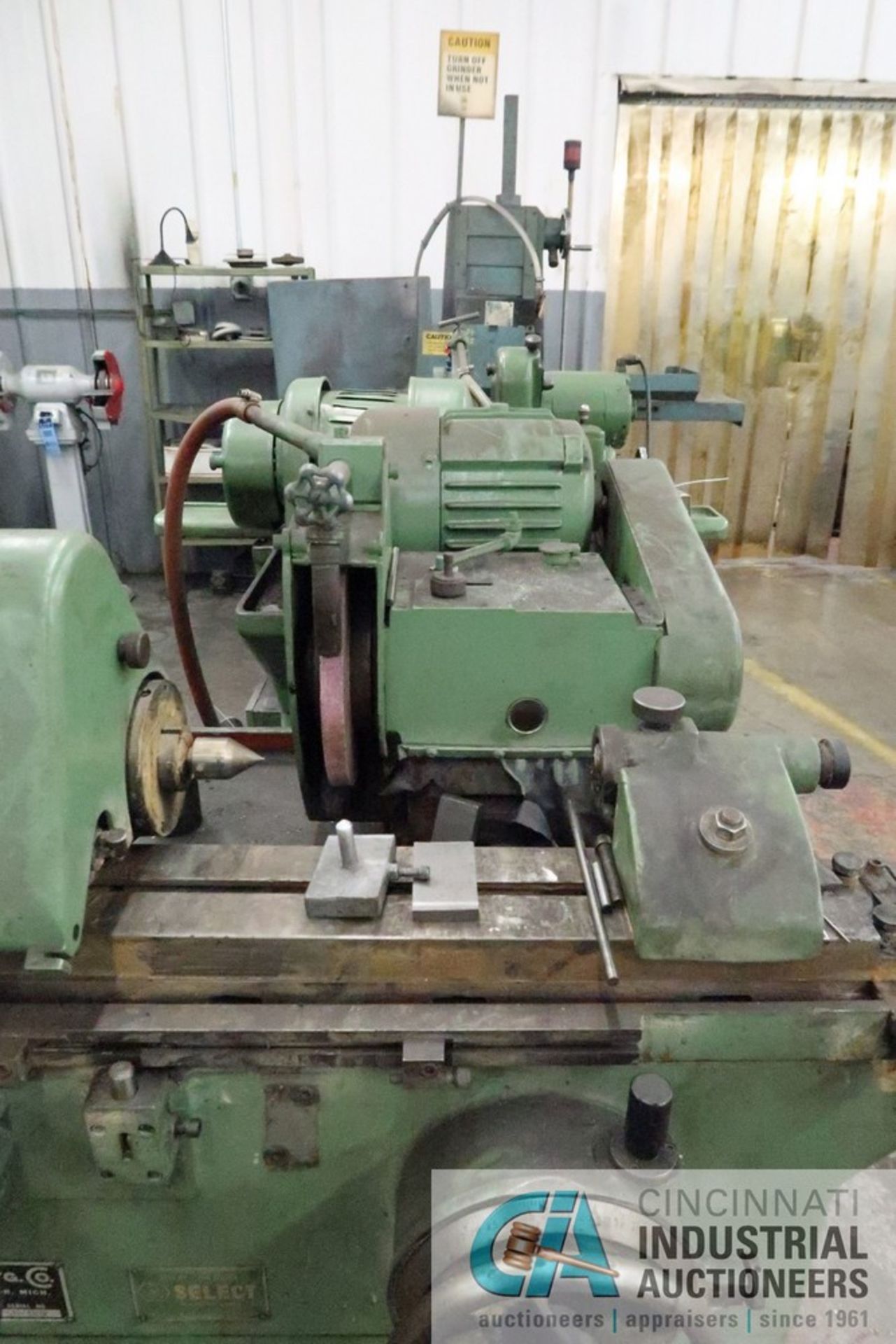 5" X 12' COVEL MODEL 512 CYLINDRICAL GRINDER; S/N 1232 - Image 4 of 7