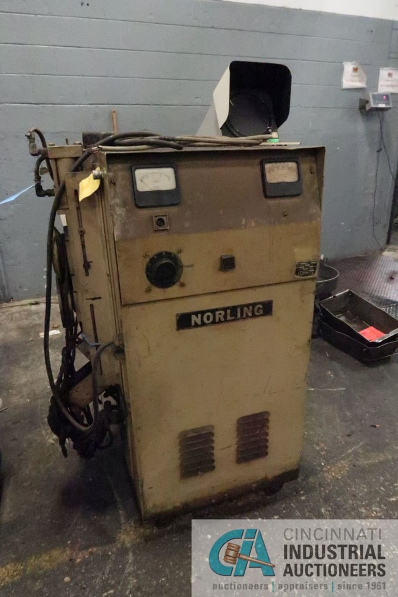 NORLING MODEL 135R5 RESISTANCE WIRE HEATER; S/N 583, 10 KVA, 220 VOLT, .080" - .425" WIRE