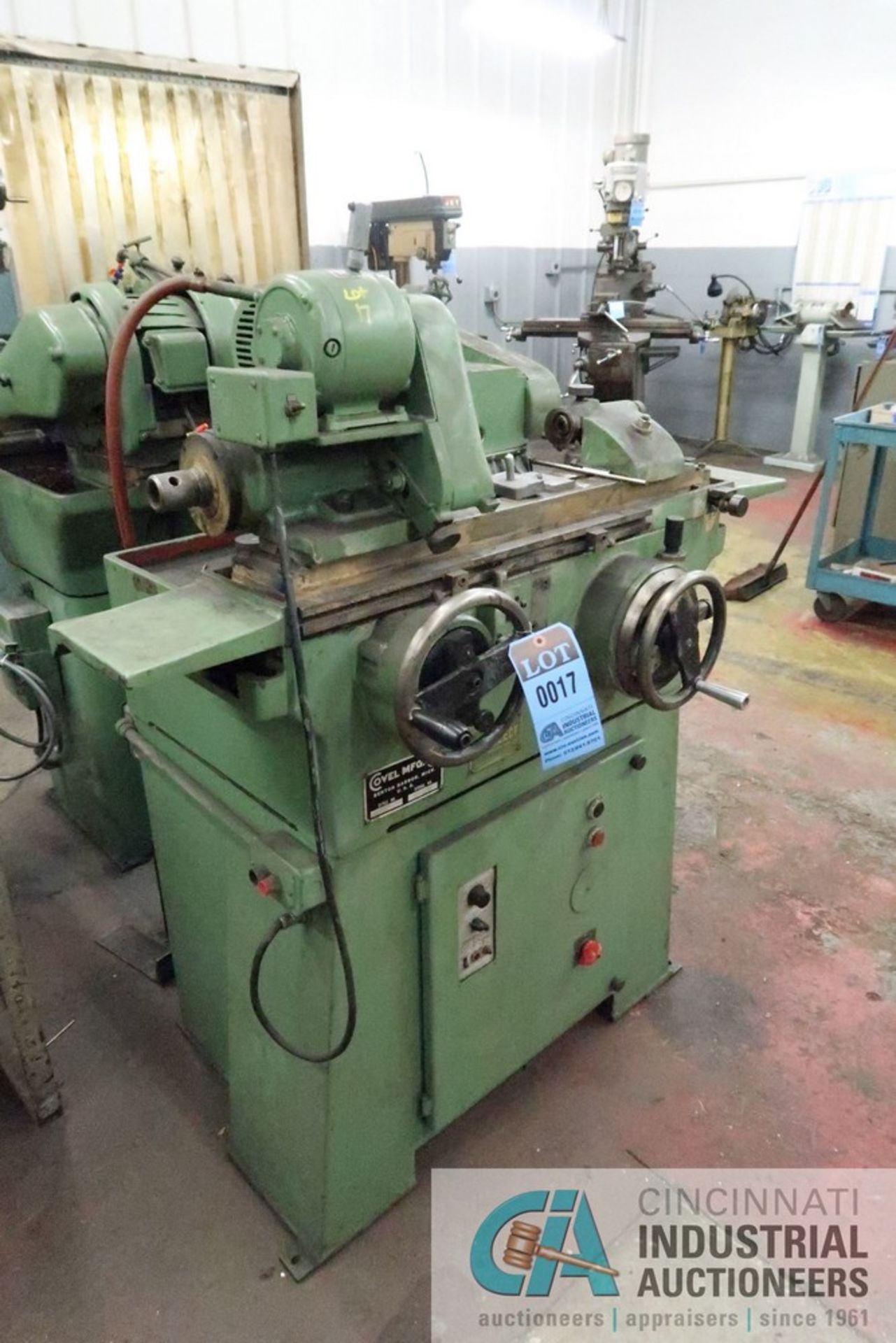 5" X 12' COVEL MODEL 512 CYLINDRICAL GRINDER; S/N 1232 - Image 2 of 7