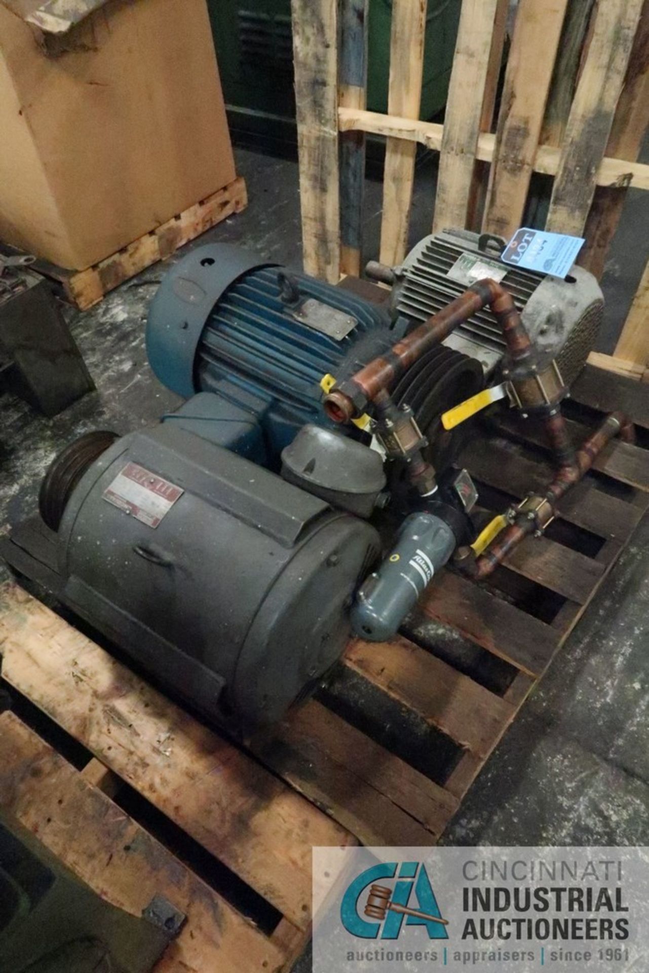 MISCELLANEOUS MOTORS (2) 25 AND (1) 20 HP