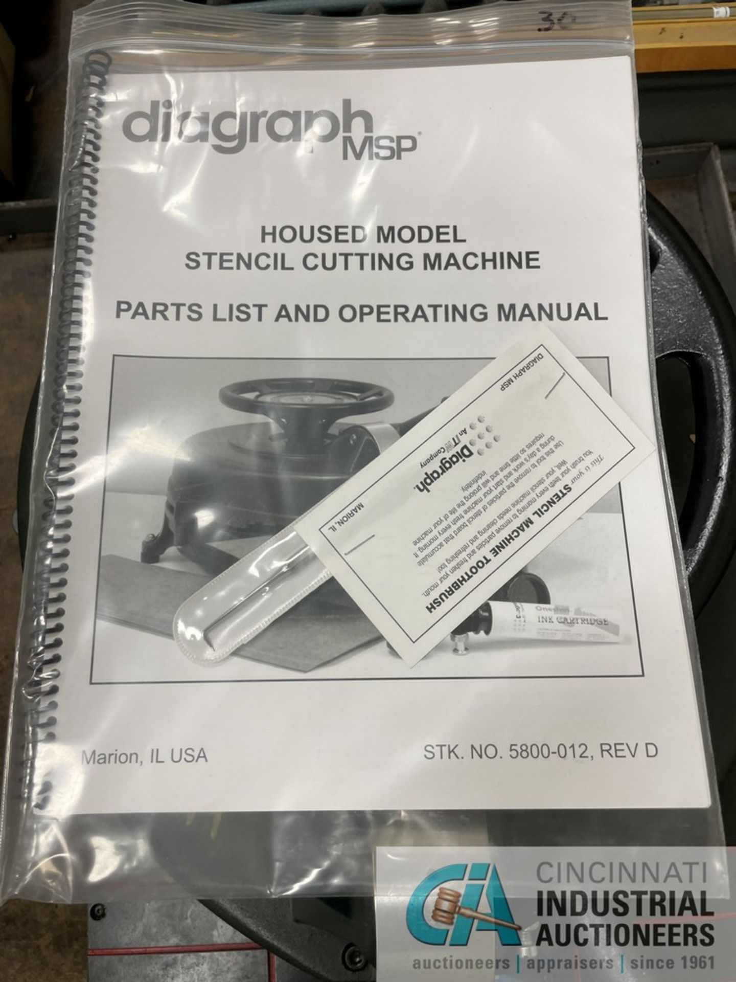 DIAGRAPH MSP HOUSED MODEL STENCIL CUTTING MACHINE (NEW) - Image 2 of 3
