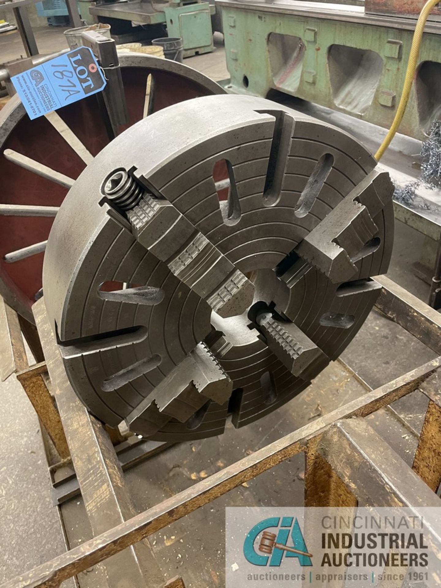 20" 4-JAW CHUCK FOR TOS LATHE