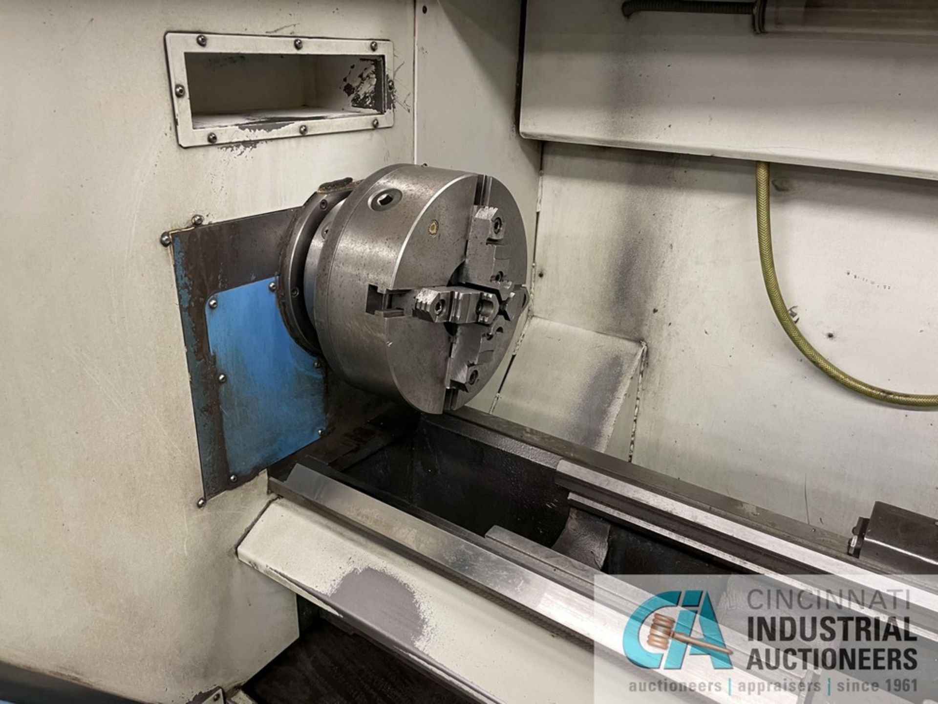 20" X 60" CLAUSING METOSA MODEL 2060 CNC FLAT BED LATHE; FAGOR CNC CONTROL, 12" 4-JAW CHUCK, - Image 7 of 10