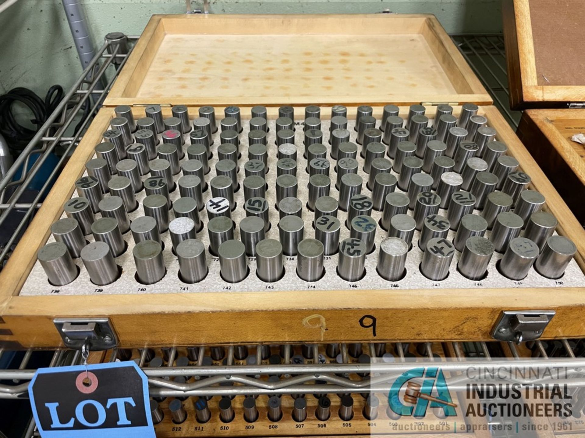 PIN GAGE SETS; .251 - .500, .501 - .625, .626 - .750 & .061 - .250 - Image 2 of 6