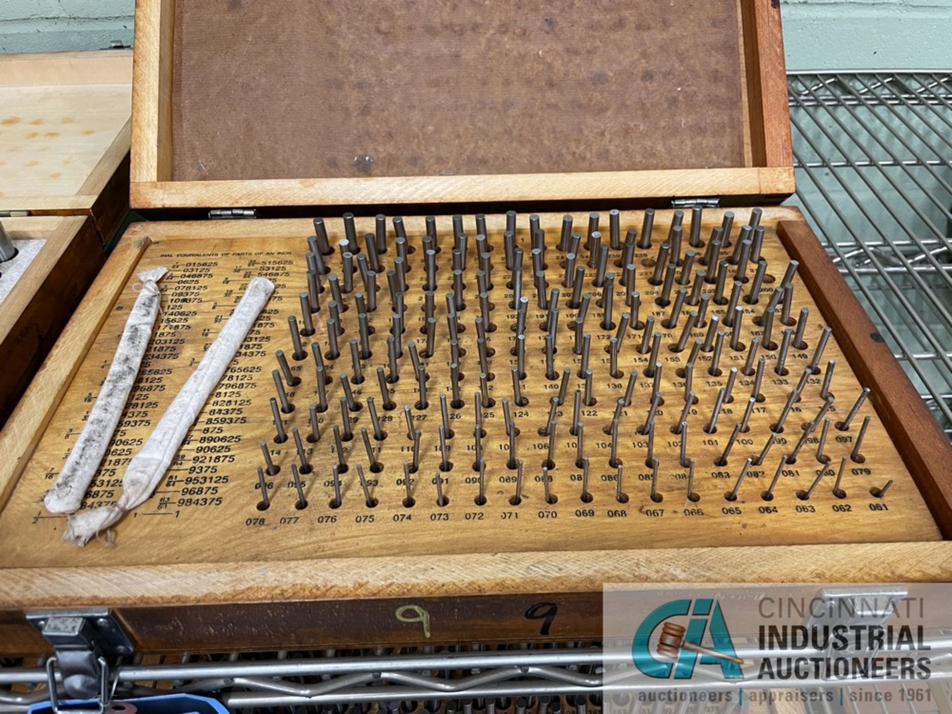 PIN GAGE SETS; .251 - .500, .501 - .625, .626 - .750 & .061 - .250 - Image 3 of 6