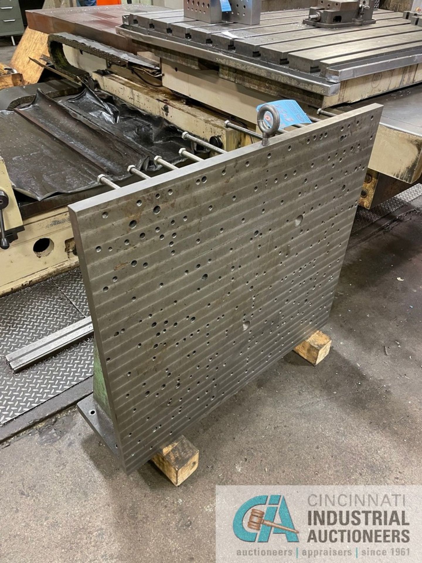 40" X 38" X 12" BASE D&T ANGLE PLATE