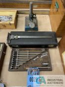 (LOT) STANDARDS, 8" HEIGHT GAGE, DIAL INDICATOR STAND