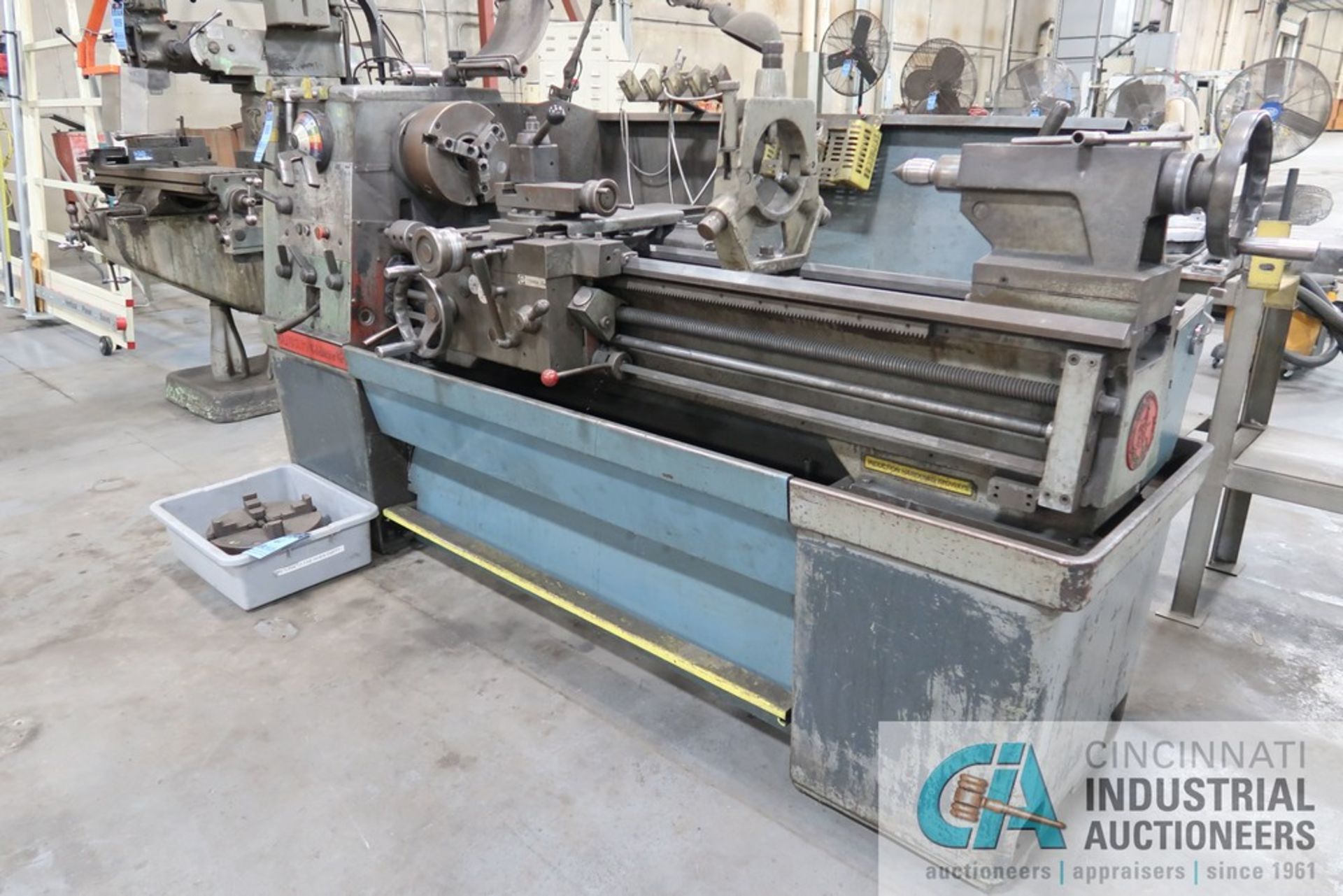 15" X 40" CLAUSING MODEL COLCHESTER 15 GEARED HEAD ENGINE LATHE; S/N 6/0015/06887, W/ ACCU-RITE - Image 2 of 12