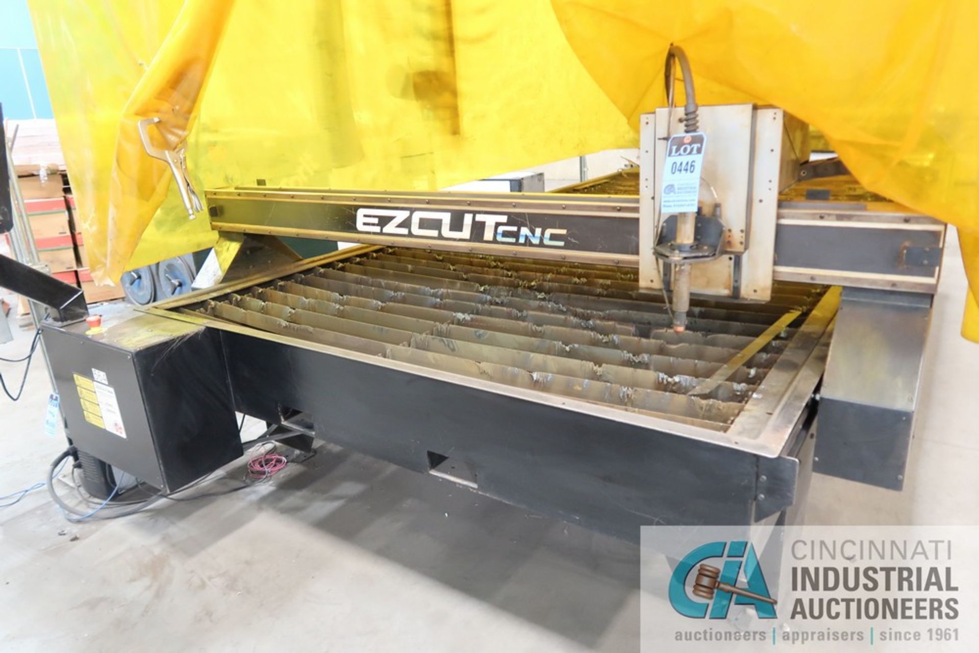 EZ-CUT CNC MODEL 03-0612 CNC PLASMA TABLE WITH HYPERTHERM POWER SUPPLY; S/N 530L64.101, DOWN DRAFT - Image 2 of 17