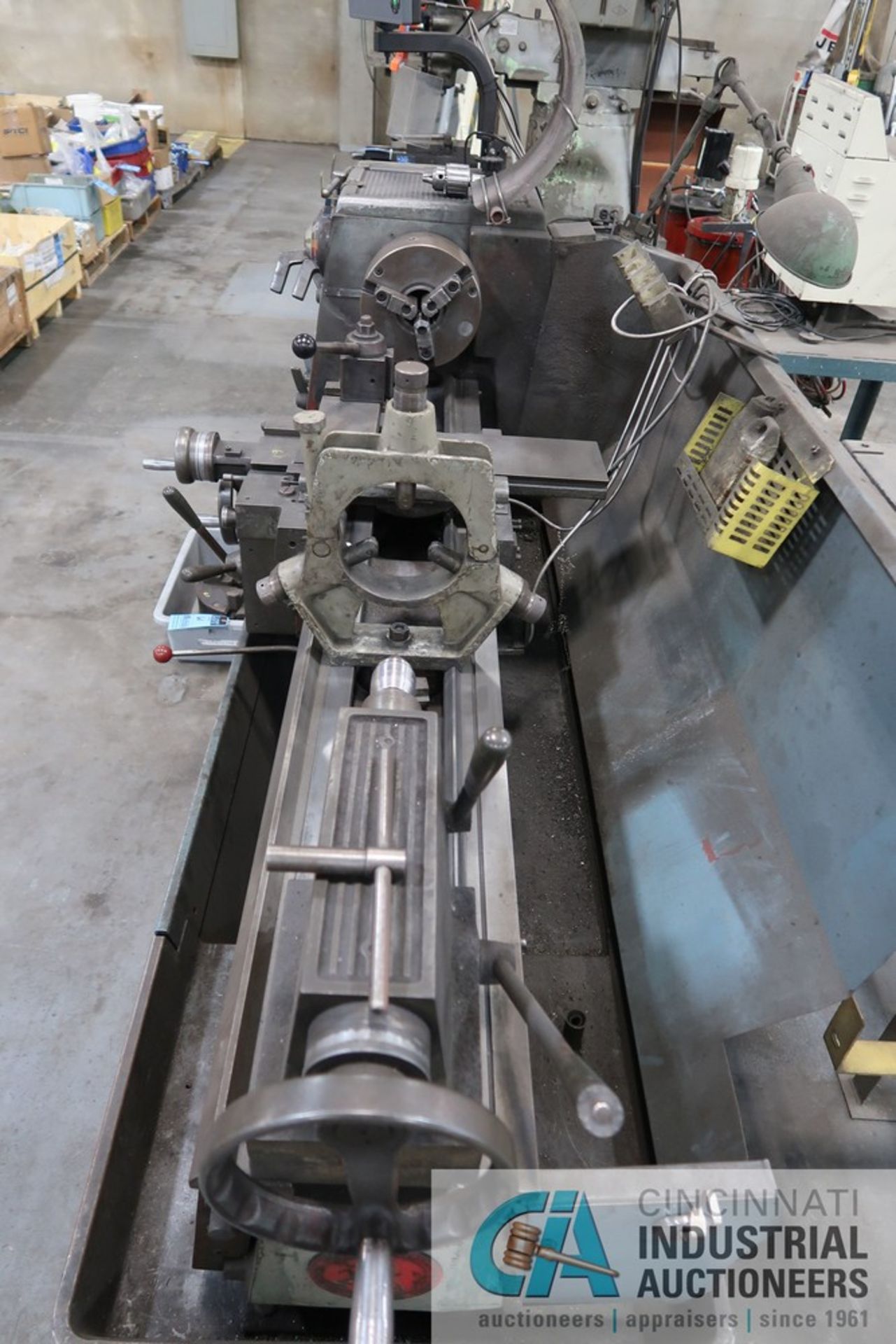 15" X 40" CLAUSING MODEL COLCHESTER 15 GEARED HEAD ENGINE LATHE; S/N 6/0015/06887, W/ ACCU-RITE - Image 3 of 12