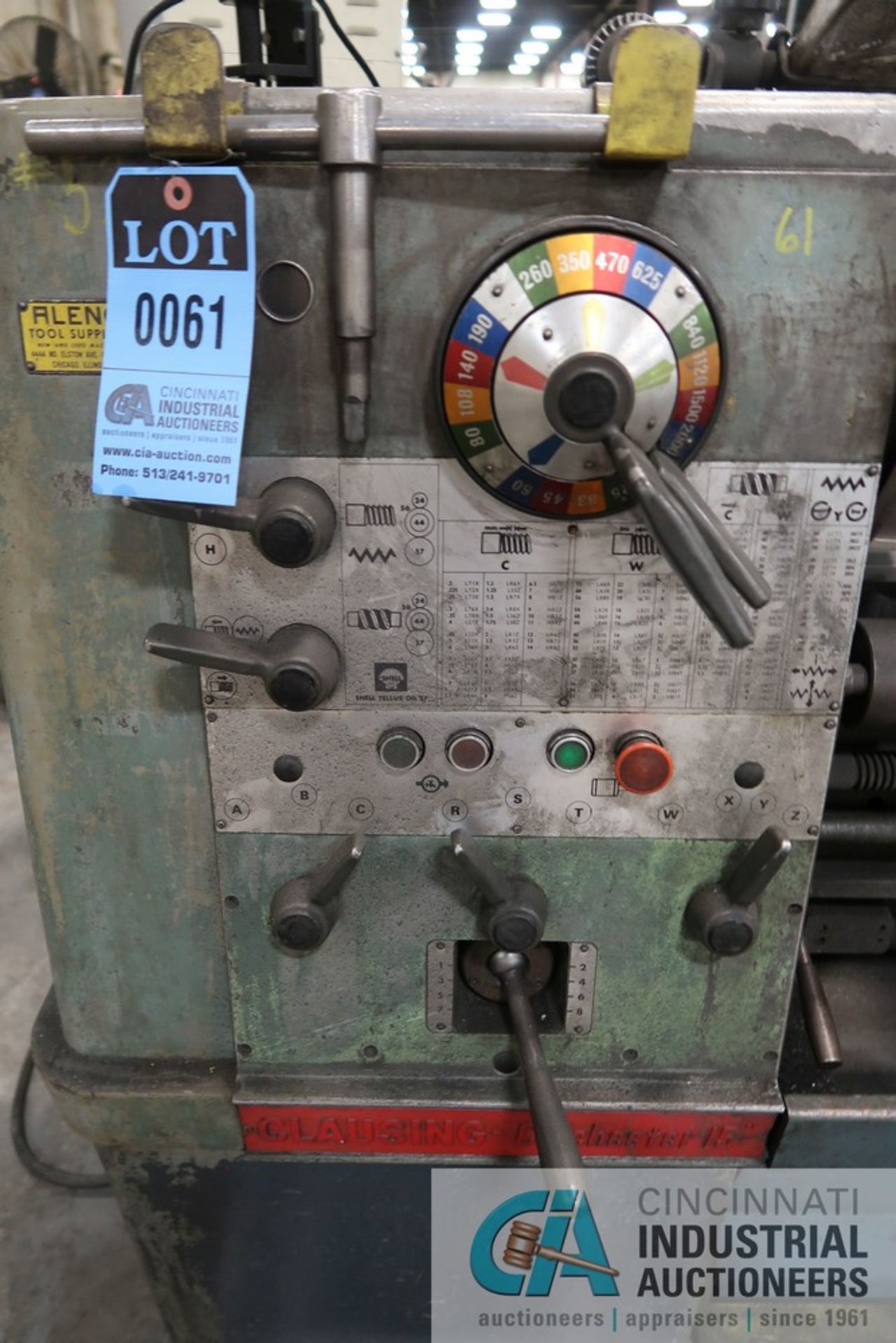 15" X 40" CLAUSING MODEL COLCHESTER 15 GEARED HEAD ENGINE LATHE; S/N 6/0015/06887, W/ ACCU-RITE - Image 7 of 12