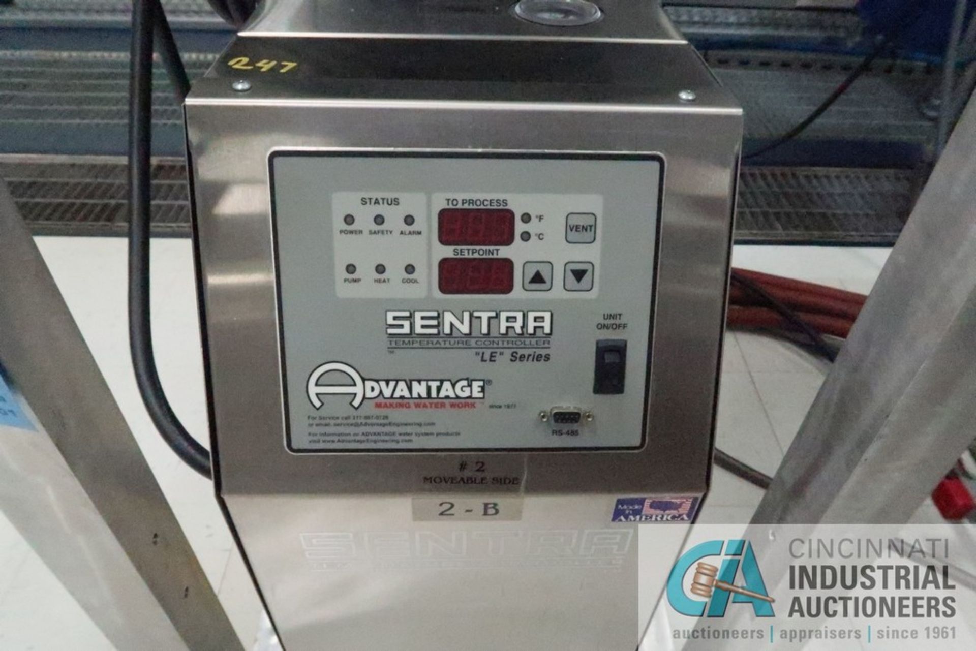 ADVANTAGE SENTRA "LE" SERIES TEMPERATURE CONTROLLERS; S/N 89635 AND 87636 (12-2-2004) - Image 6 of 7
