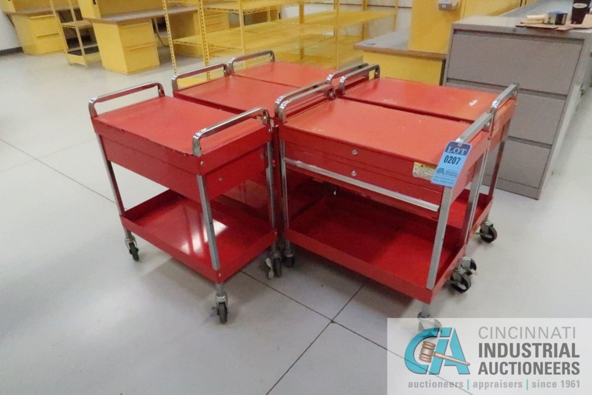 PORTABLE STEEL UTILITY CARTS