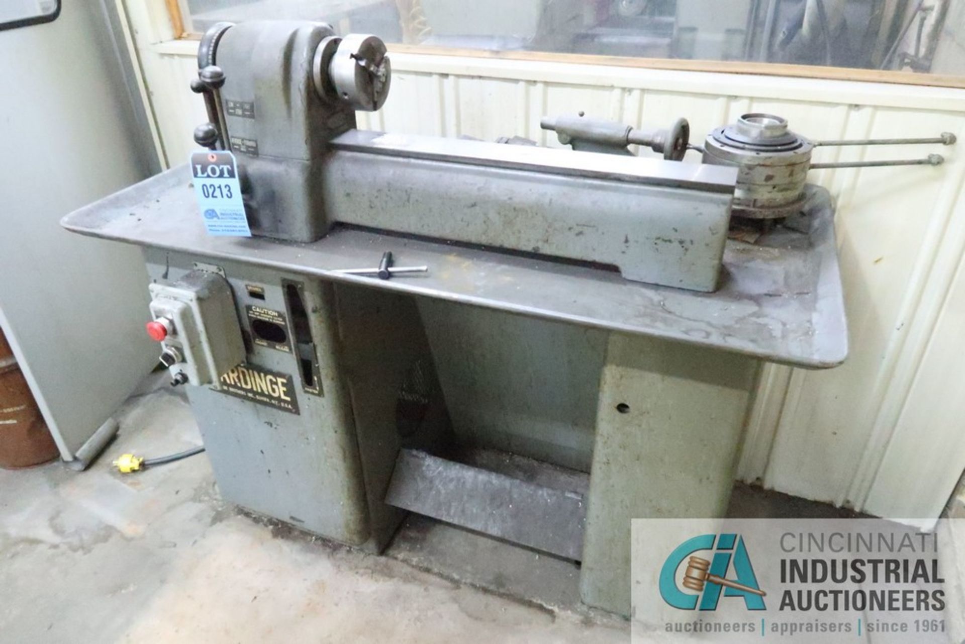 9" X 18" HARDINGE LATHE - Image 10 of 10