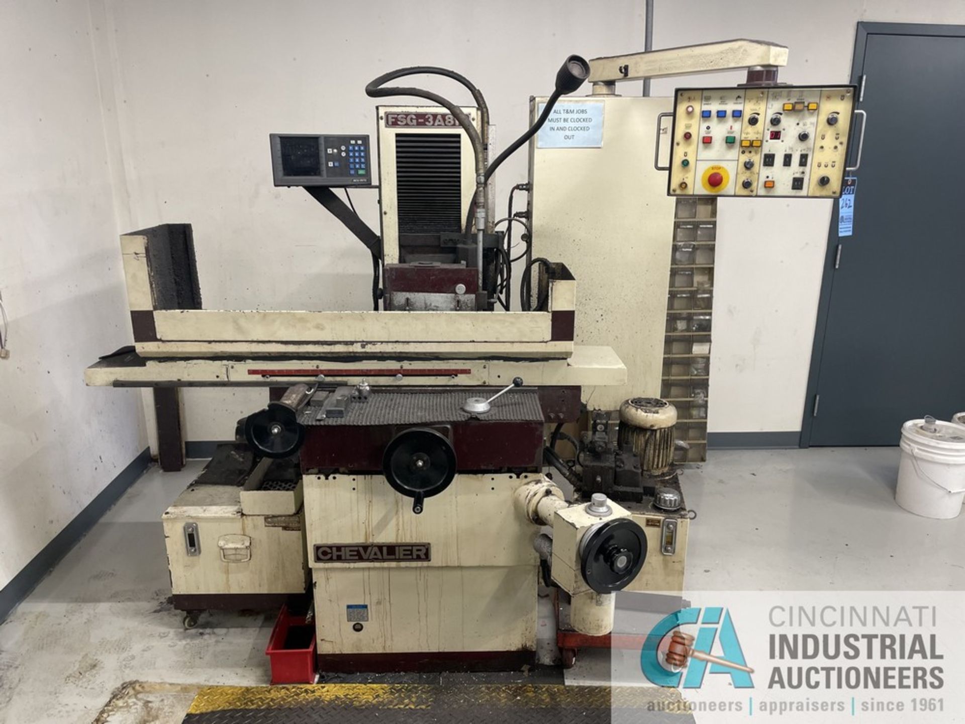 ****8" x 18" Chevallier Model FSG-3A818 Hydraulic Surface Grinder; s/n M3-76004, Acu-Rite Dro, PB