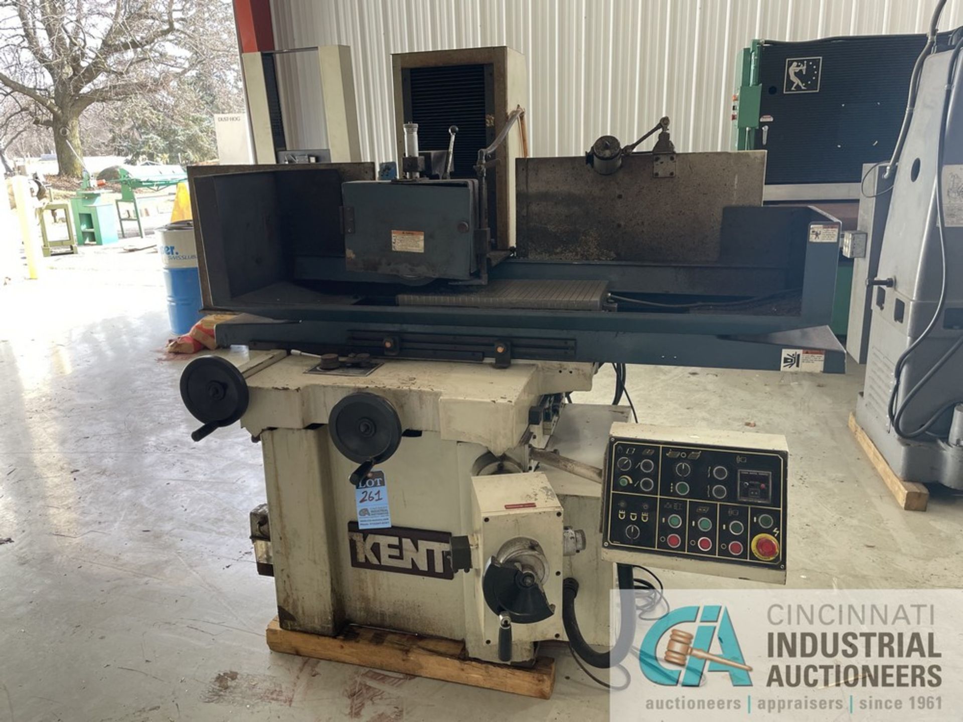 ****12" x 24" Kent Model KGS-63AHD Hydraulic Surface Grinder; s/n 97016313, Hydraulic Unit And