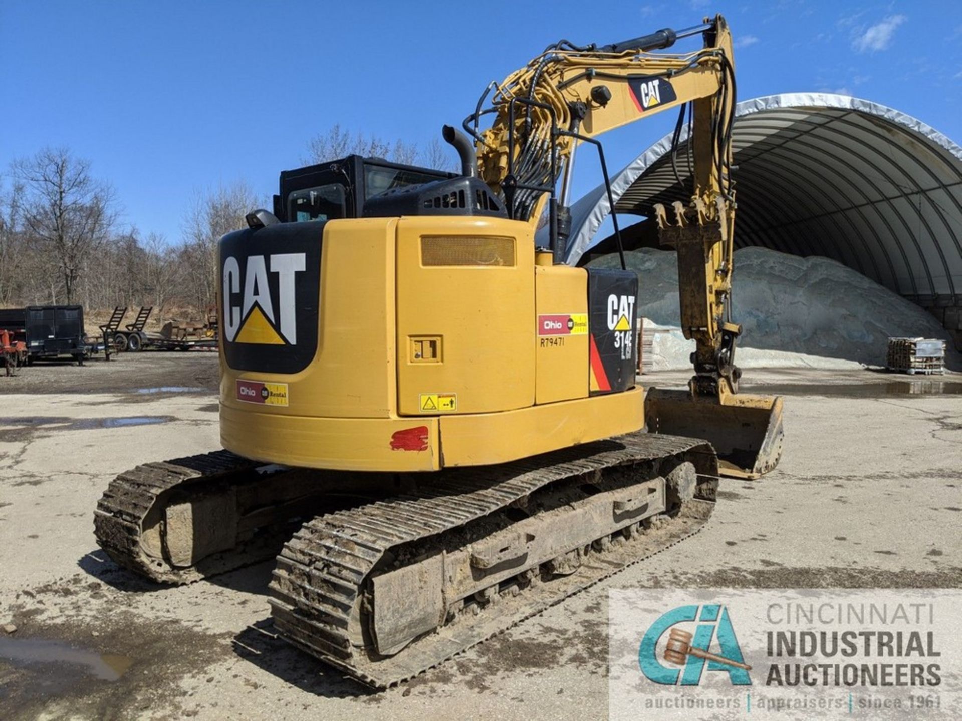 2014 CATERPILLAR MODEL 314 ELCR EXCAVATOR, S/N: CAT0314ECZJT0012, 36" DITCHING BUCKET, THUMB - Image 18 of 32