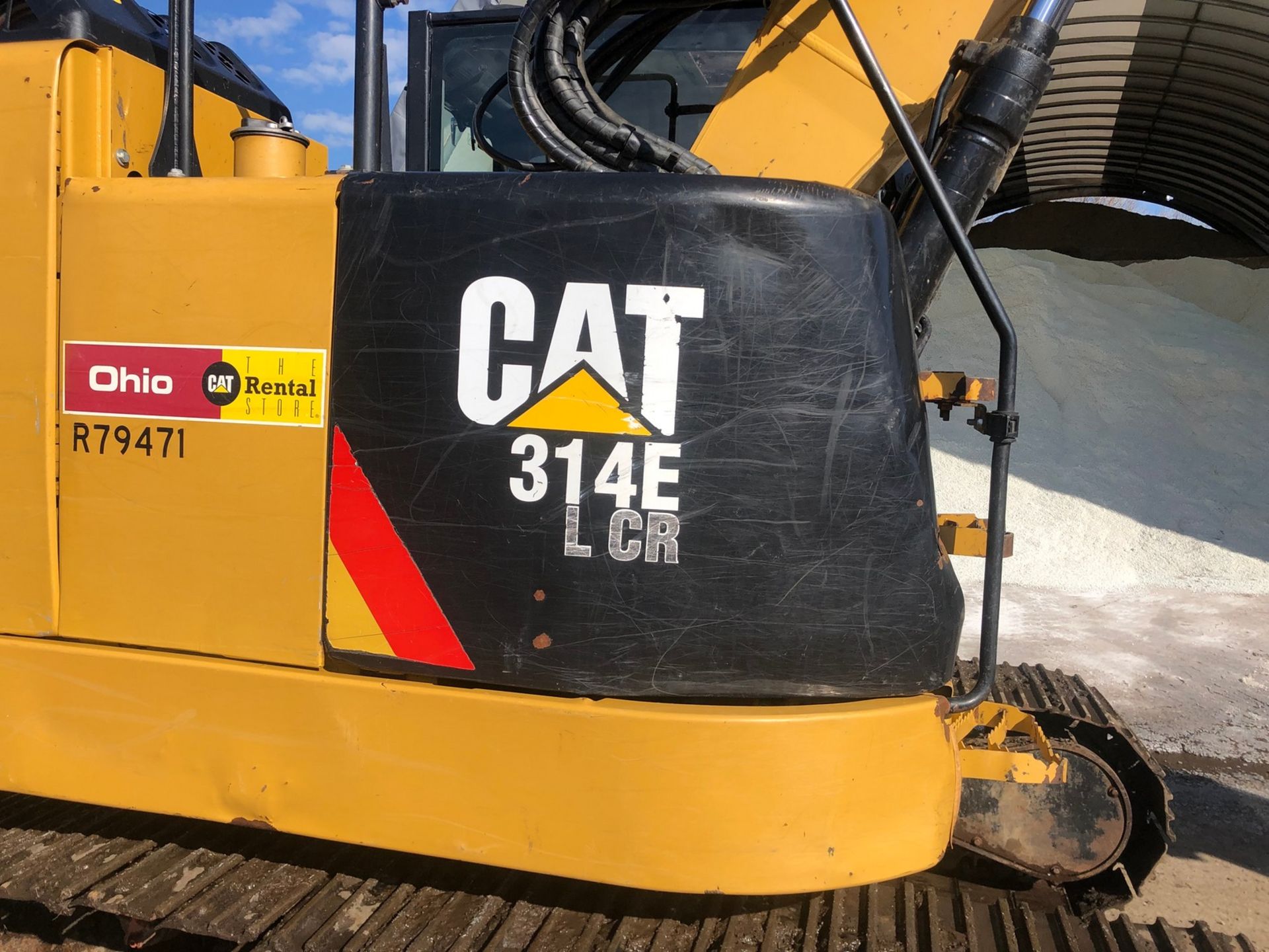 2014 CATERPILLAR MODEL 314 ELCR EXCAVATOR, S/N: CAT0314ECZJT0012, 36" DITCHING BUCKET, THUMB - Image 12 of 32